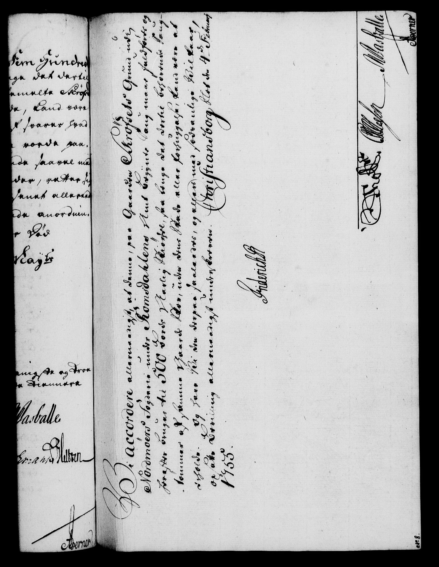 Rentekammeret, Kammerkanselliet, RA/EA-3111/G/Gf/Gfa/L0037: Norsk relasjons- og resolusjonsprotokoll (merket RK 52.37), 1755, p. 58