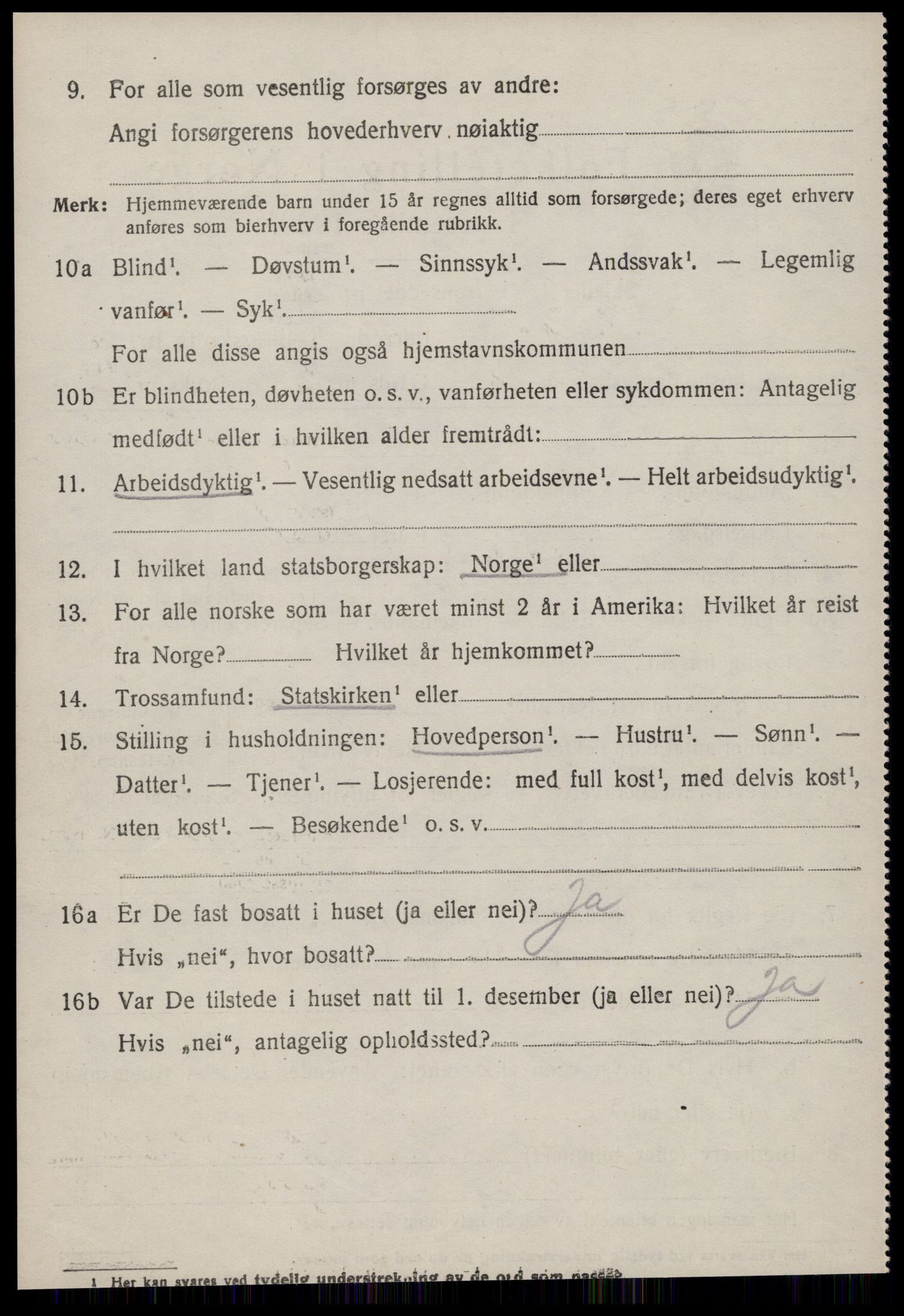 SAT, 1920 census for Aukra, 1920, p. 1712
