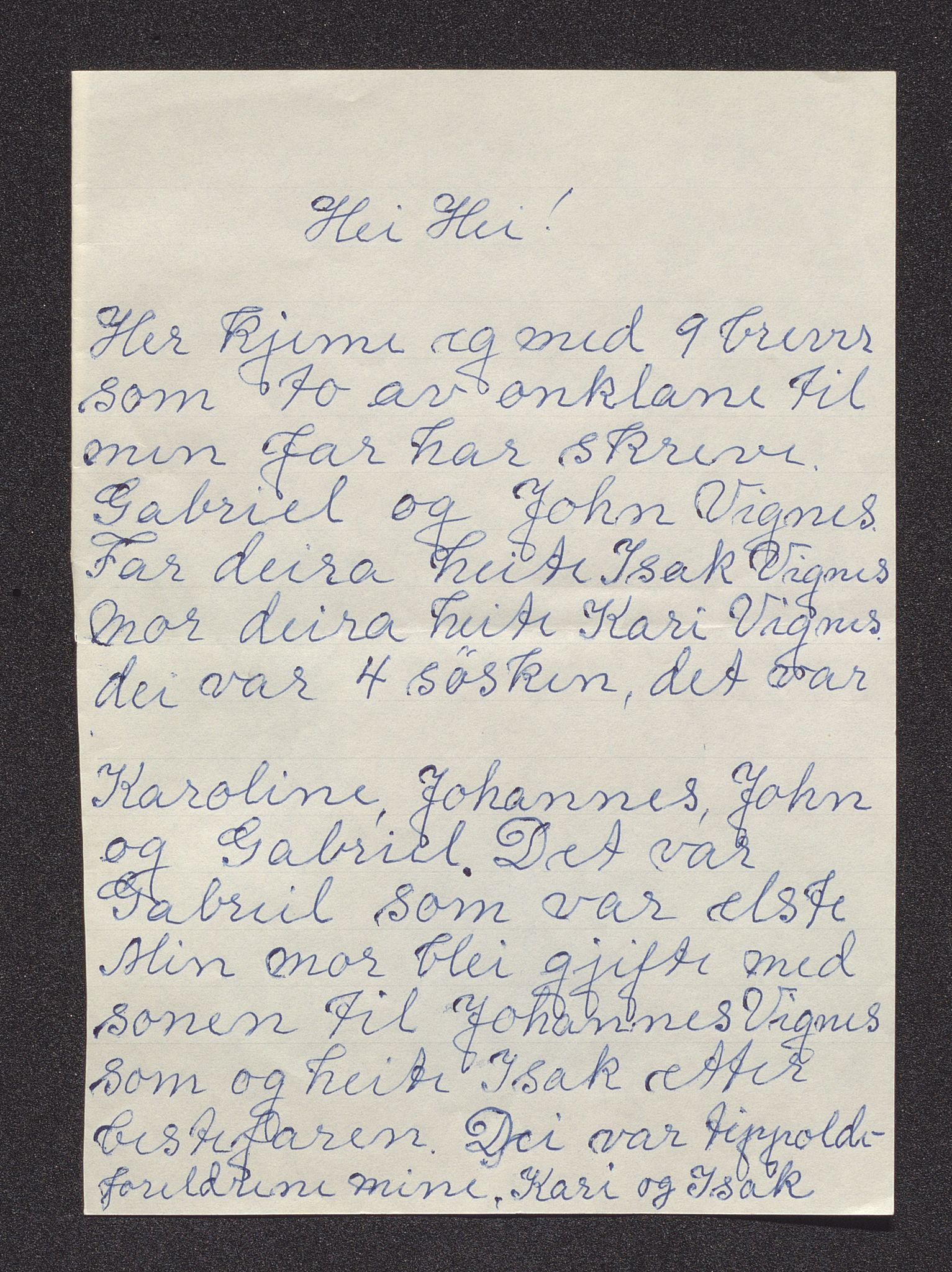 Pa 0273 - Amerikabrev fra Bjøravågen, AV/SAST-A-100411/Y/Ya/L0001: Brev, 1871-1930, p. 333