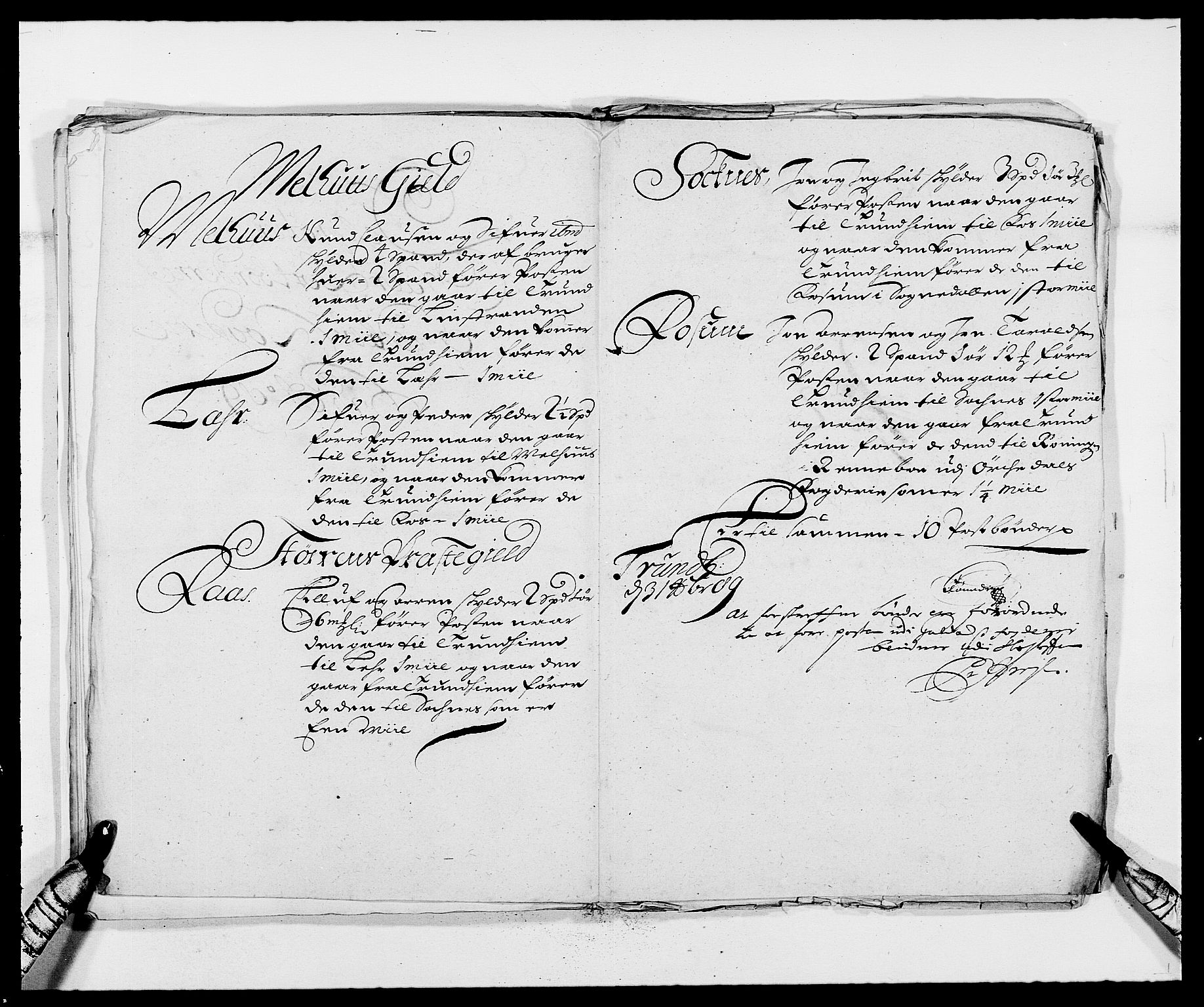 Rentekammeret inntil 1814, Reviderte regnskaper, Fogderegnskap, RA/EA-4092/R59/L3940: Fogderegnskap Gauldal, 1689-1690, p. 168