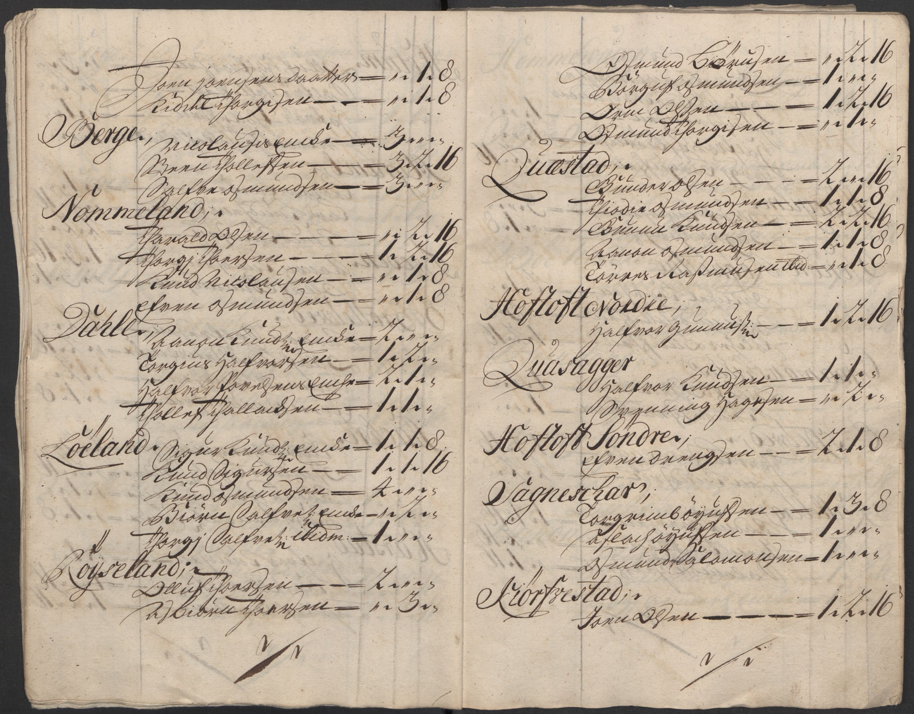 Rentekammeret inntil 1814, Reviderte regnskaper, Fogderegnskap, AV/RA-EA-4092/R40/L2453: Fogderegnskap Råbyggelag, 1718-1719, p. 293