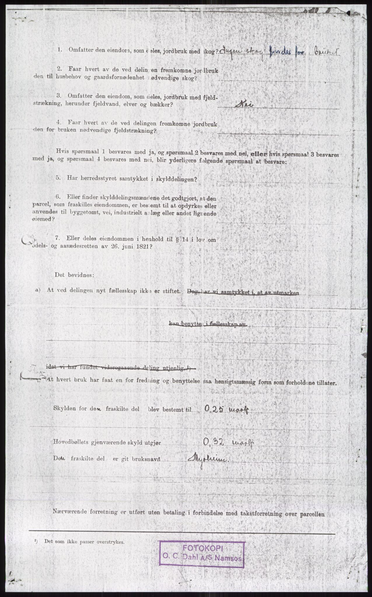 Namdal sorenskriveri, SAT/A-4133/1/2/2C: Mortgage book no. -, 1916-1921, Deed date: 07.07.1917