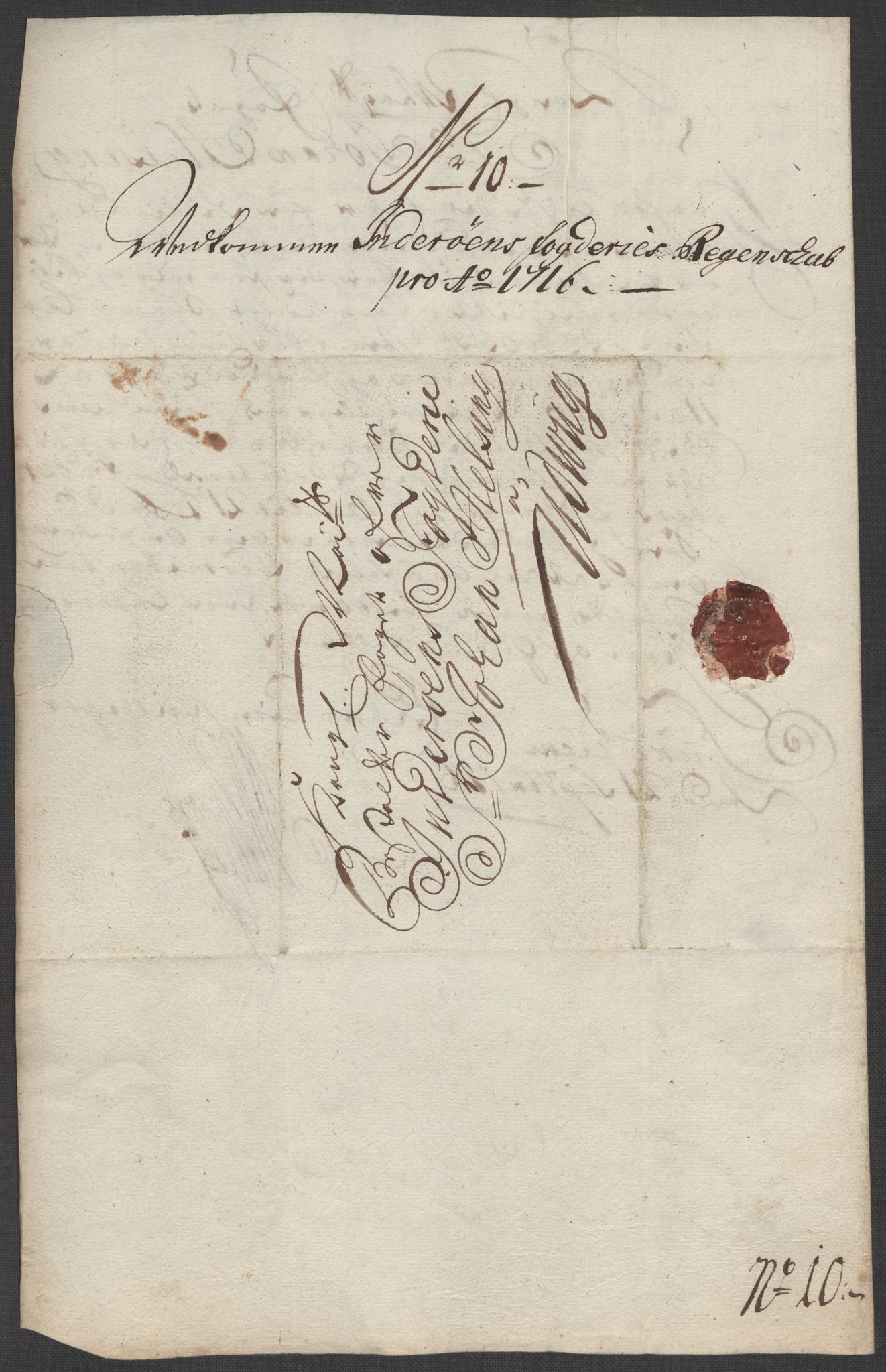 Rentekammeret inntil 1814, Reviderte regnskaper, Fogderegnskap, RA/EA-4092/R63/L4324: Fogderegnskap Inderøy, 1716, p. 162