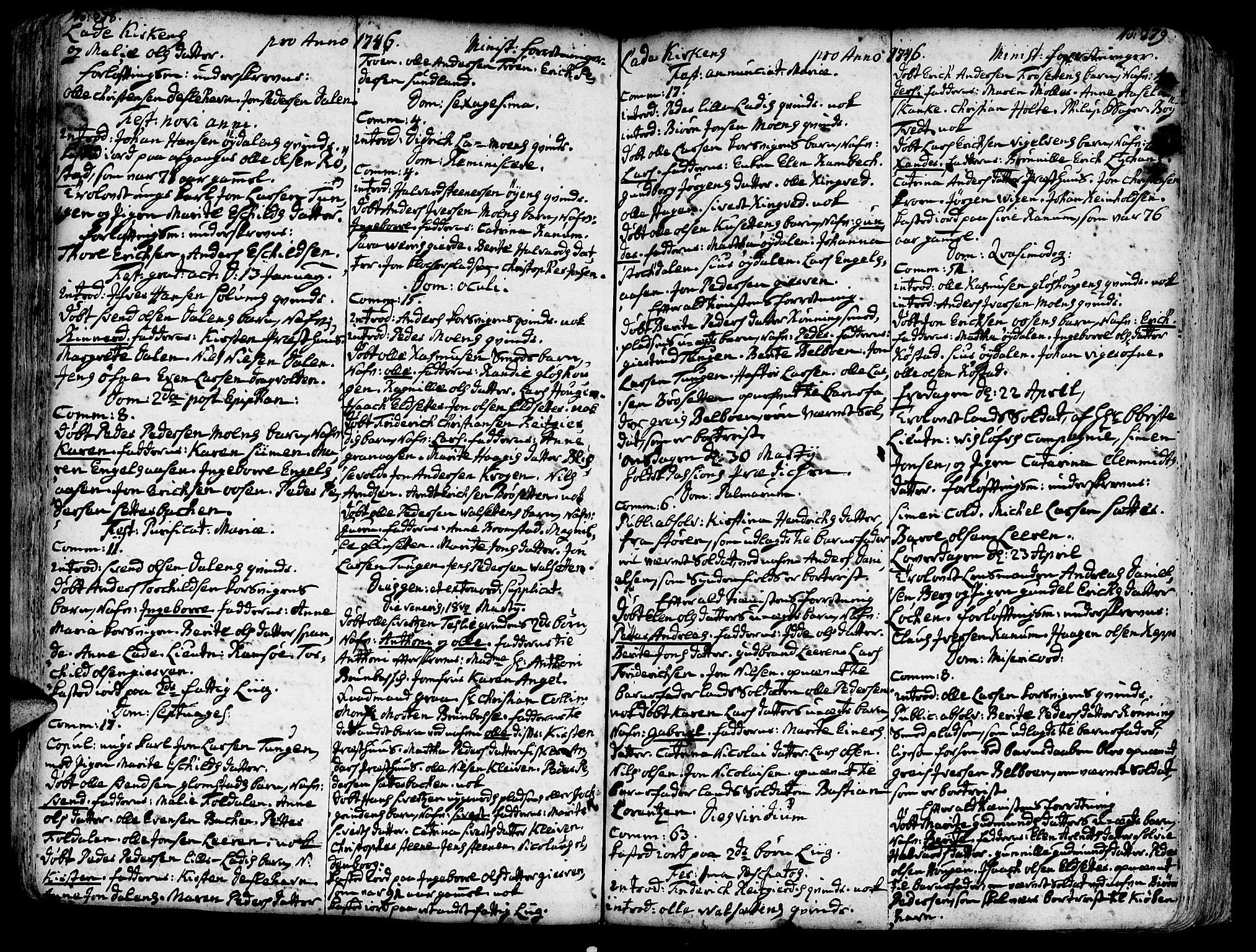 Ministerialprotokoller, klokkerbøker og fødselsregistre - Sør-Trøndelag, SAT/A-1456/606/L0275: Parish register (official) no. 606A01 /1, 1727-1780, p. 278-279