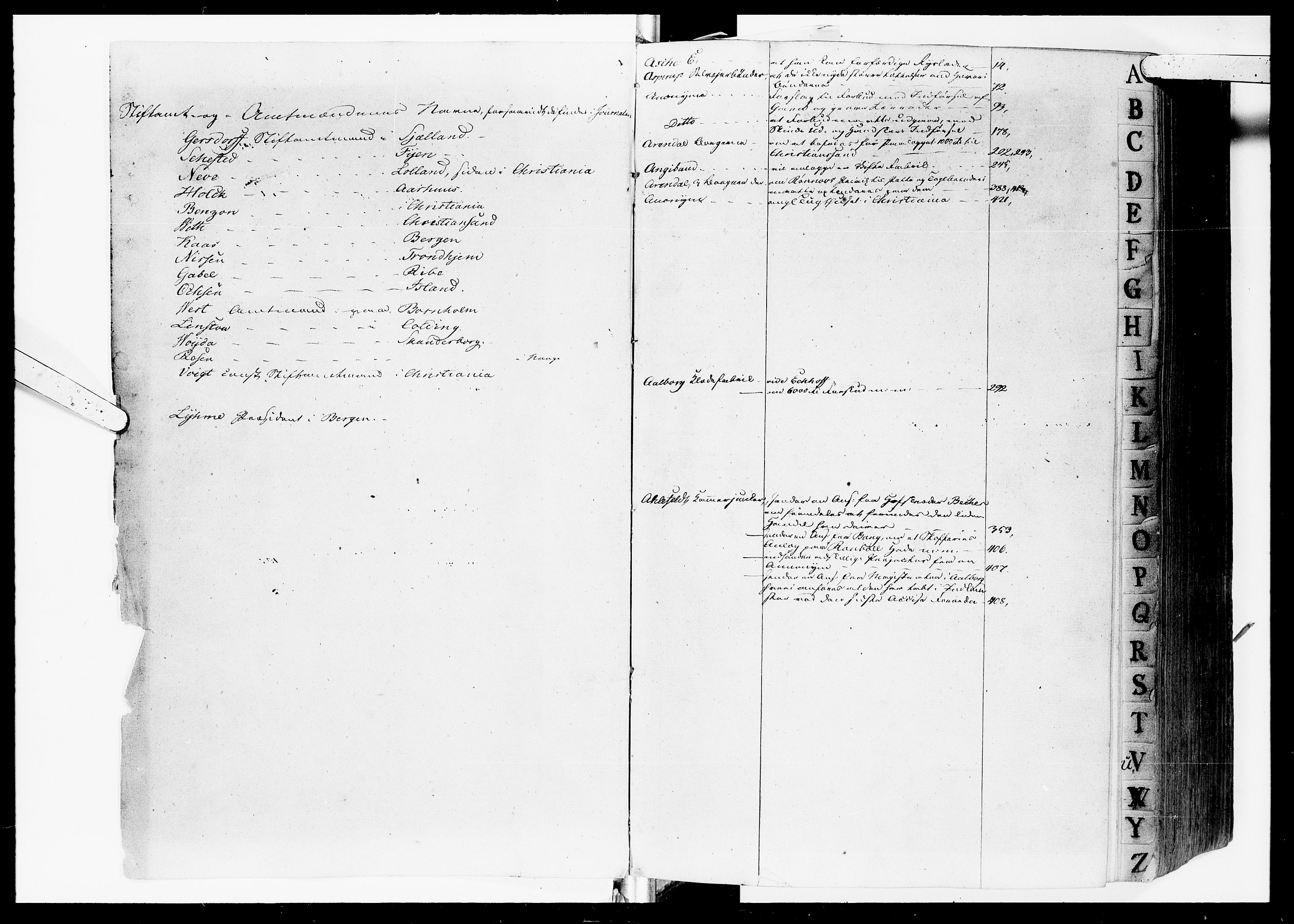 Kommercekollegiet, Dansk-Norske Sekretariat, DRA/A-0001/06/31: Suplik Protokol A, 1736-1739