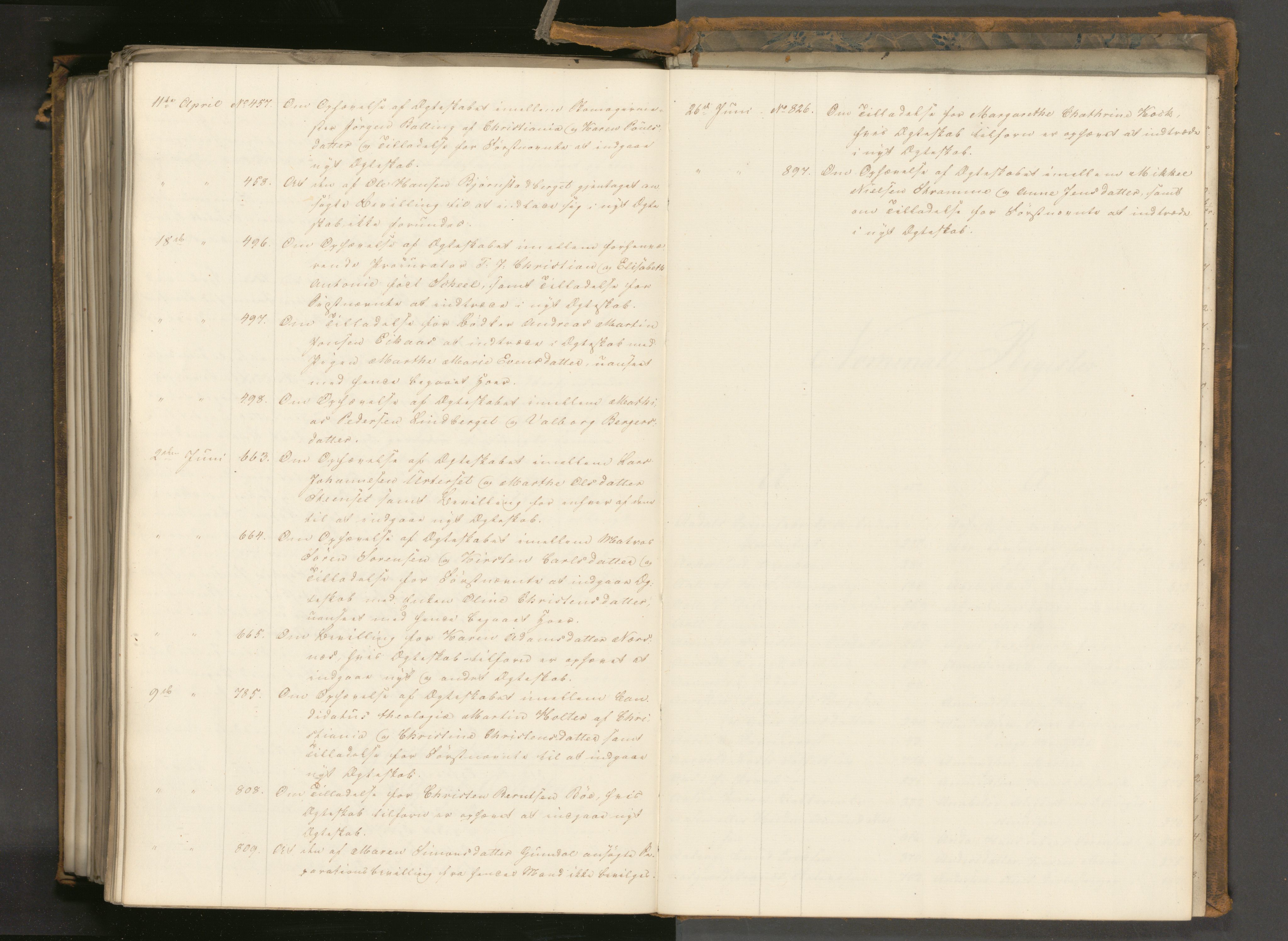 Statsrådssekretariatet, RA/S-1001/A/Ab/L0063: Kgl. res. nr. 1-894, 1. halvår, 1846