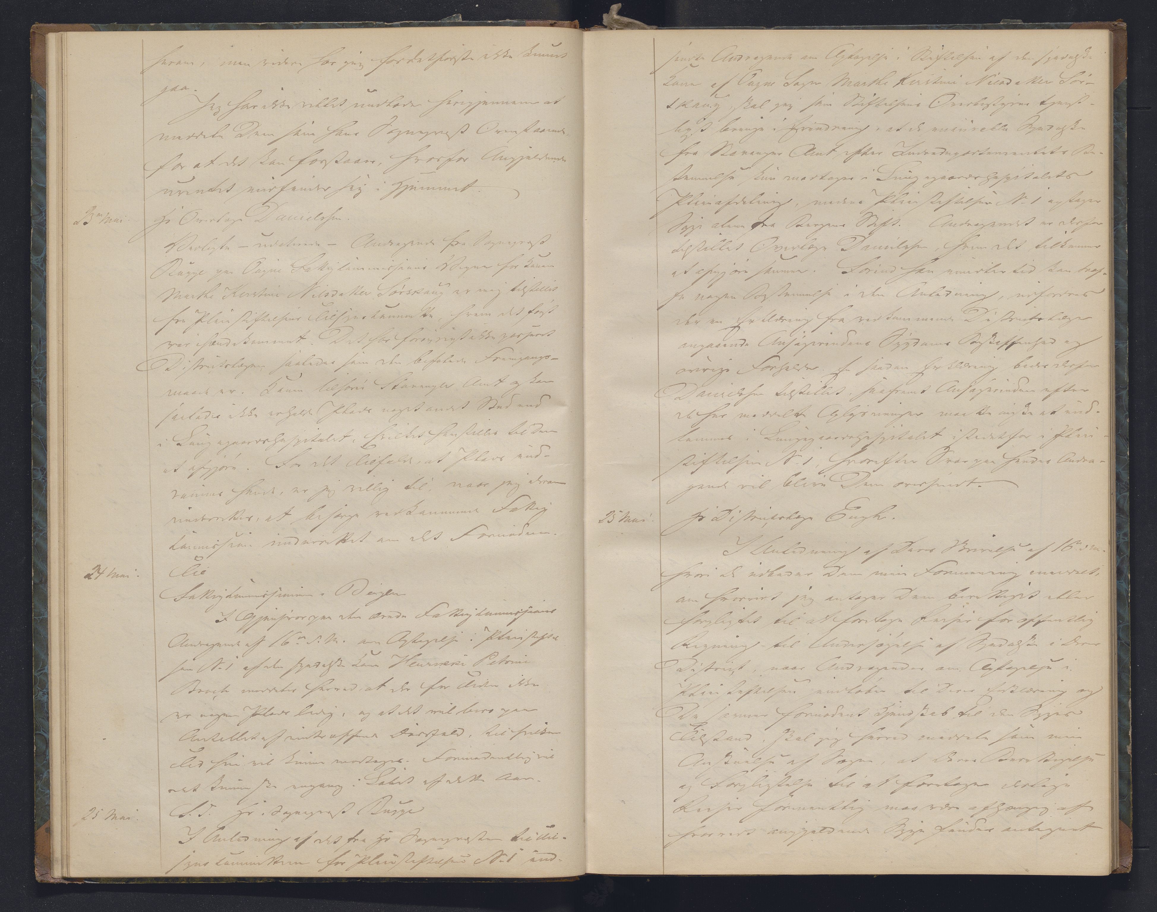 Lepraarkiver - Overlegen for den spedalske sykdom, AV/SAB-A-61001/B.b/L0006: Kopibok, 1860-1874