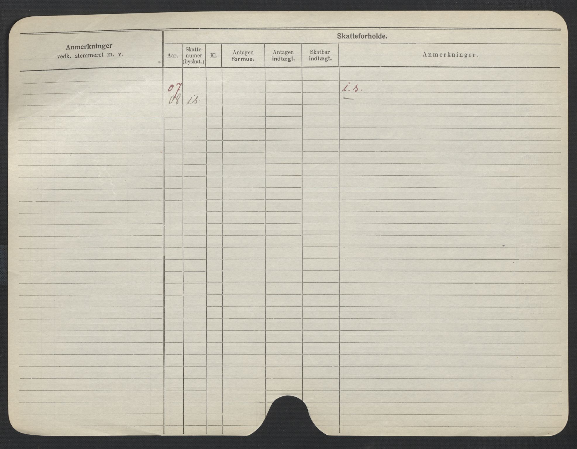 Oslo folkeregister, Registerkort, SAO/A-11715/F/Fa/Fac/L0011: Menn, 1906-1914, p. 428b