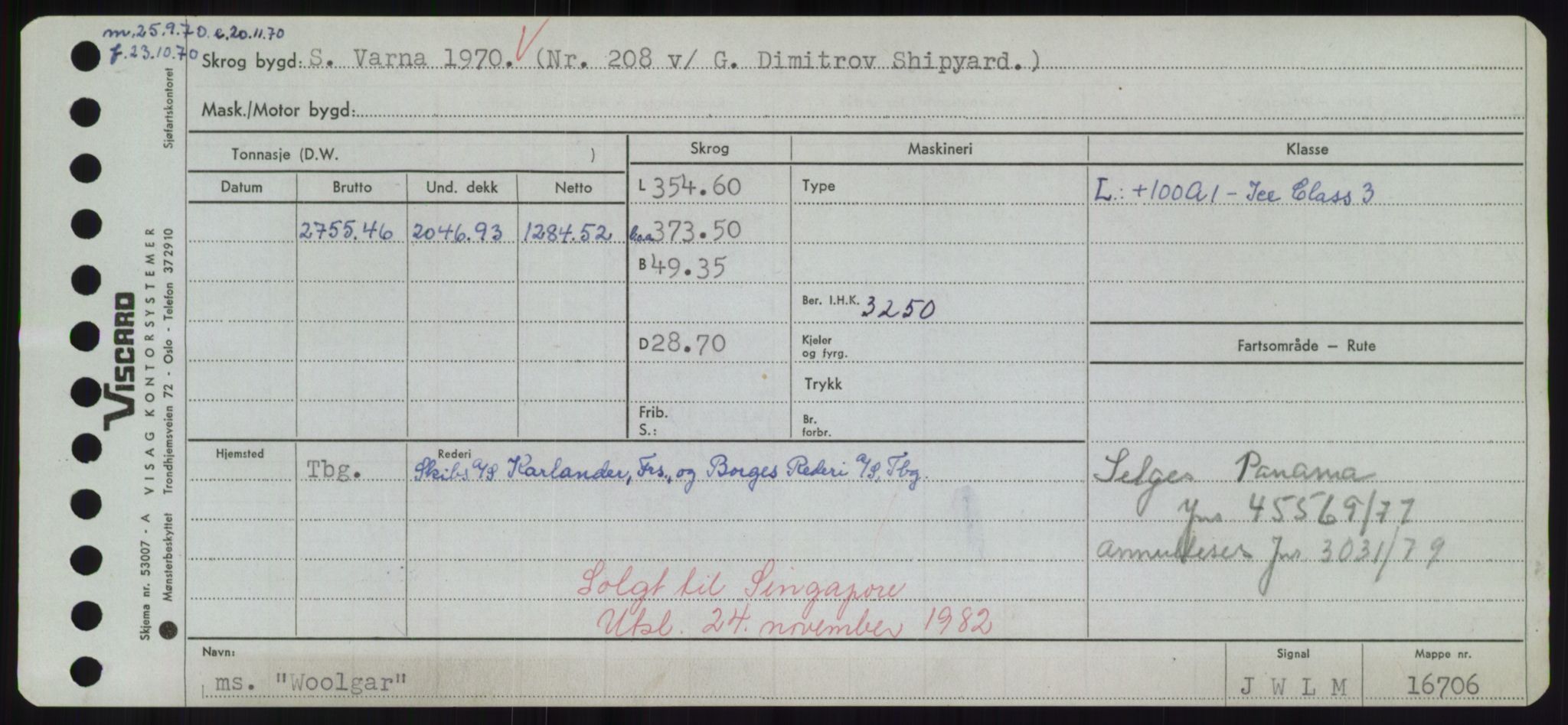 Sjøfartsdirektoratet med forløpere, Skipsmålingen, RA/S-1627/H/Hd/L0041: Fartøy, Vi-Ås, p. 433