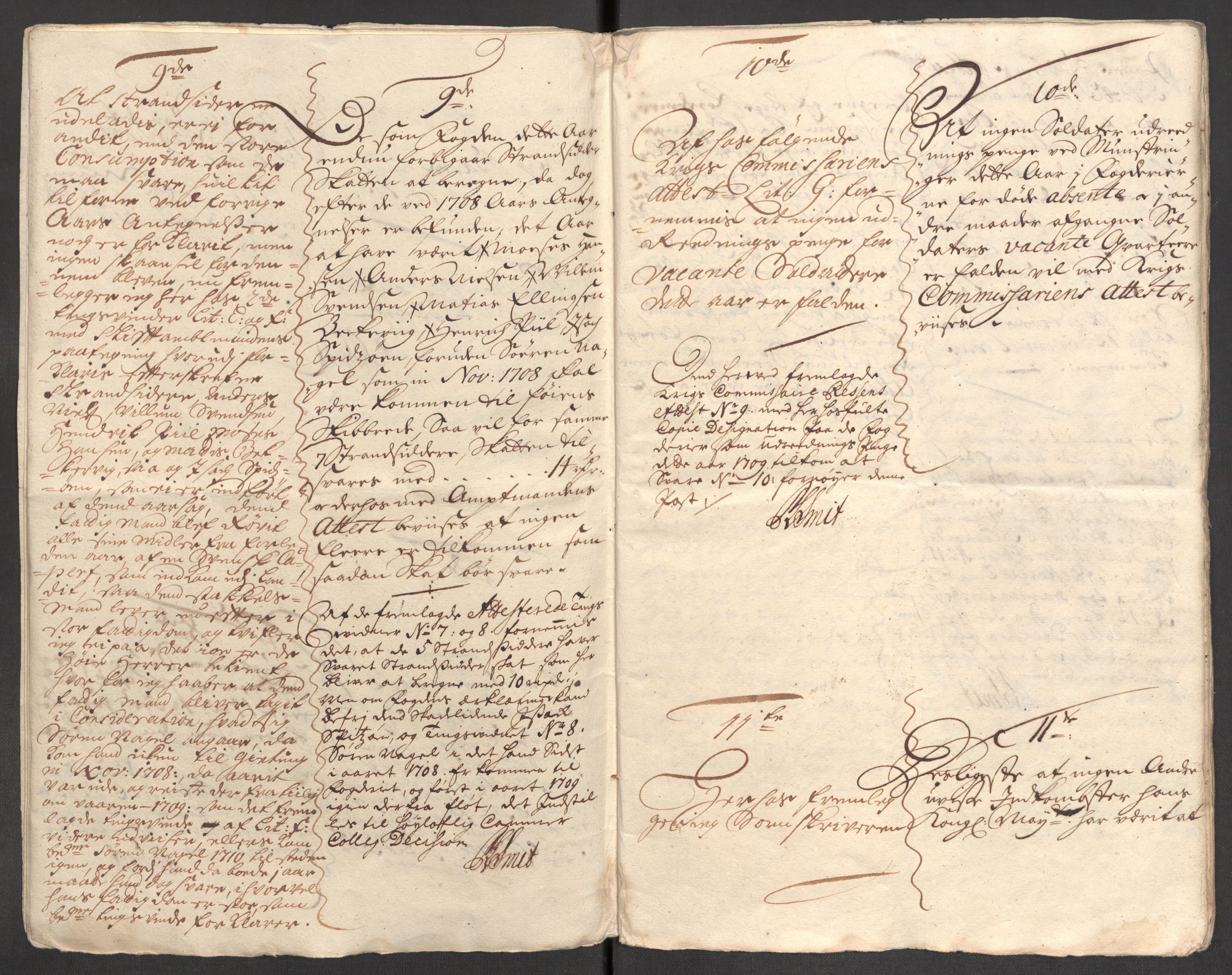 Rentekammeret inntil 1814, Reviderte regnskaper, Fogderegnskap, AV/RA-EA-4092/R48/L2986: Fogderegnskap Sunnhordland og Hardanger, 1709-1710, p. 614