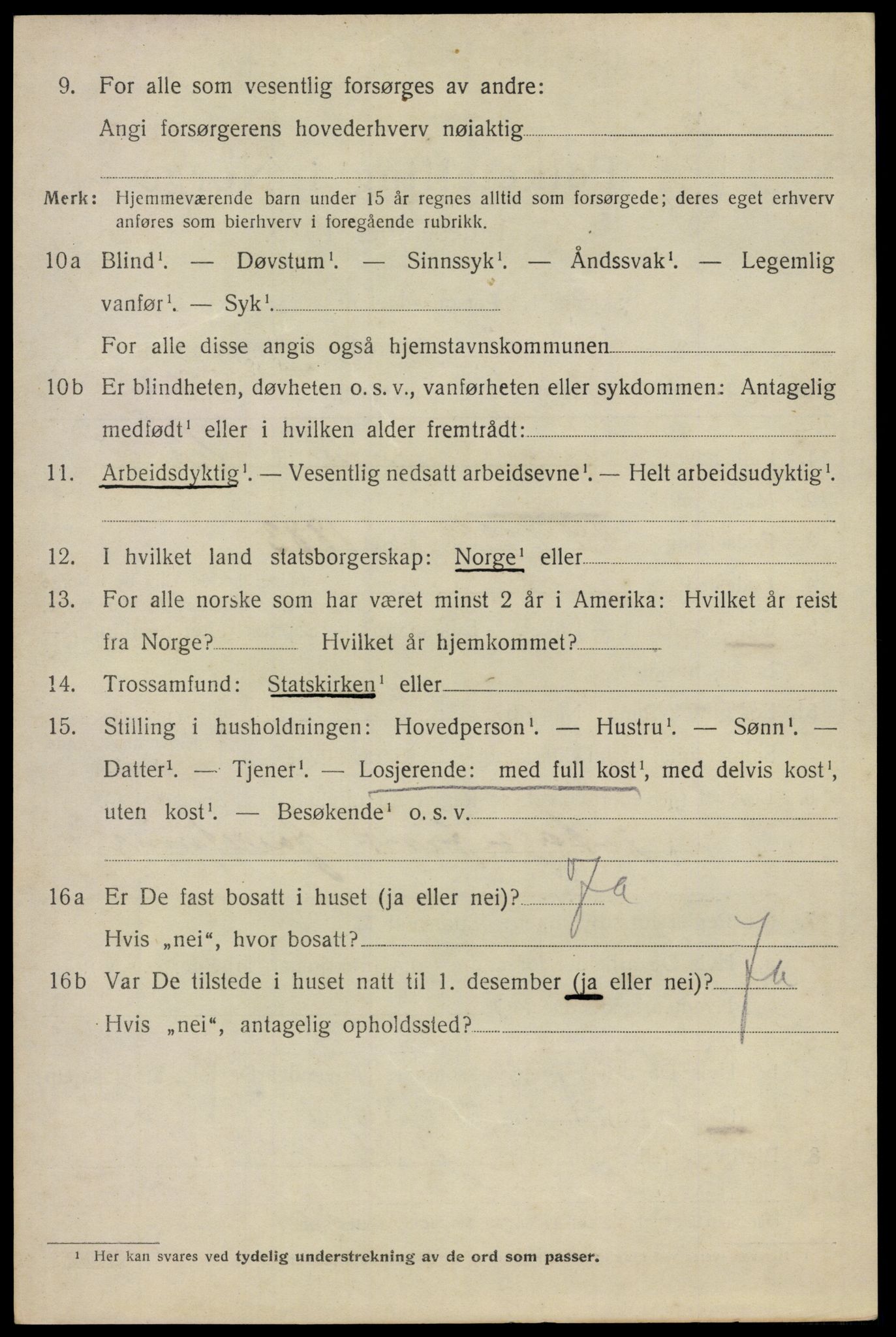 SAO, 1920 census for Lillestrøm, 1920, p. 7515