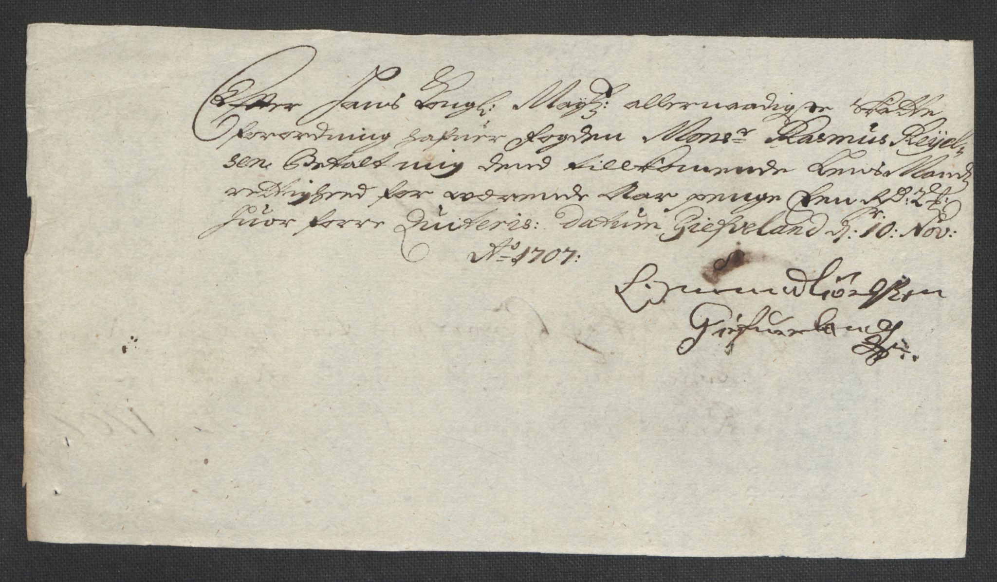 Rentekammeret inntil 1814, Reviderte regnskaper, Fogderegnskap, AV/RA-EA-4092/R40/L2448: Fogderegnskap Råbyggelag, 1706-1708, p. 221