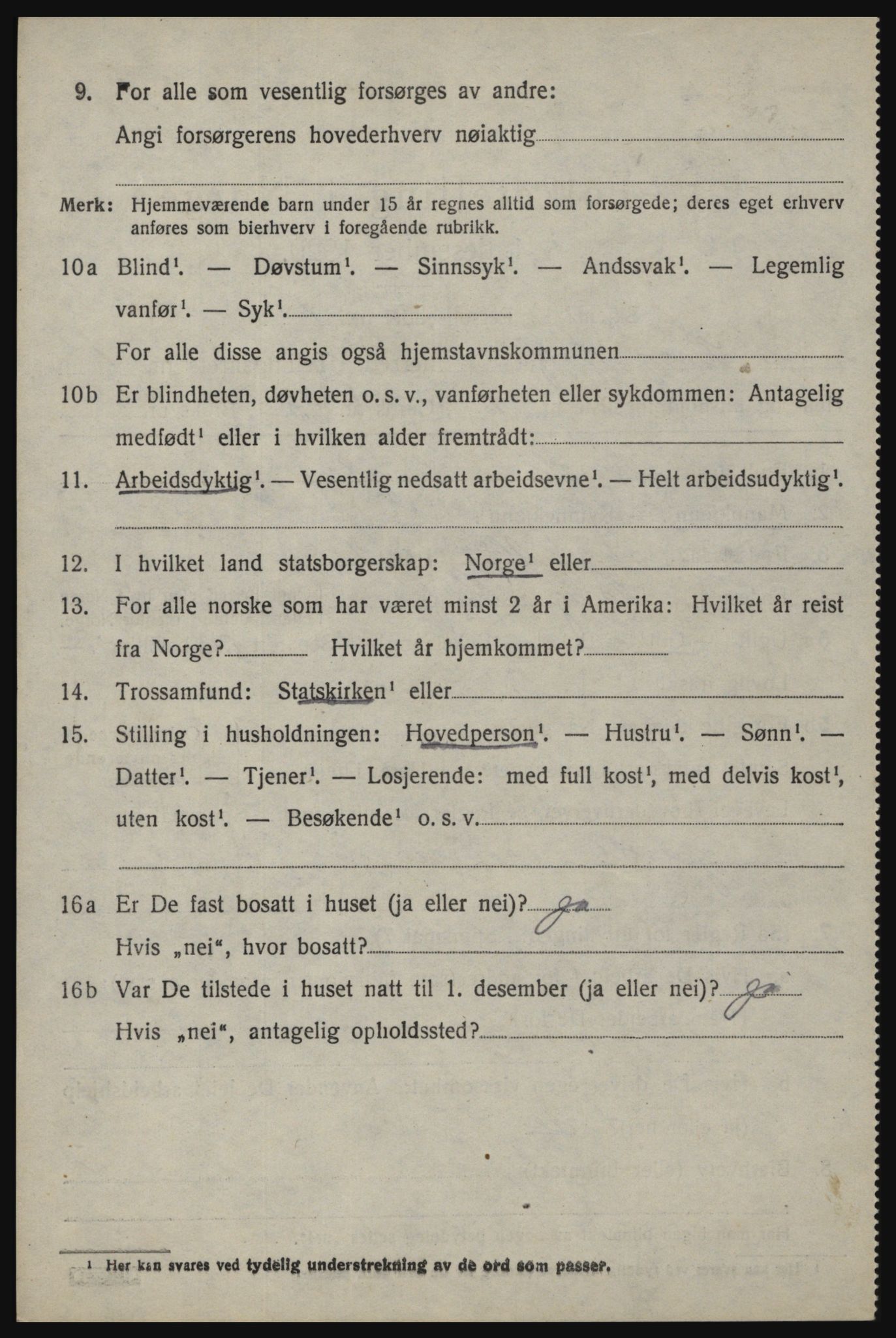 SAO, 1920 census for Berg, 1920, p. 2814