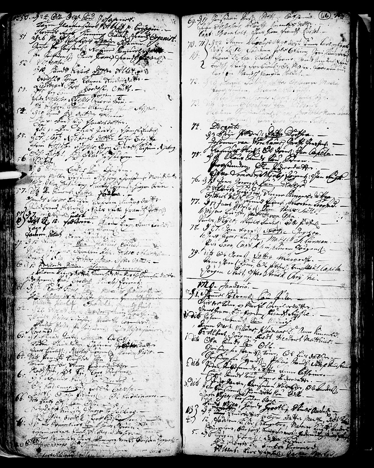 Skien kirkebøker, SAKO/A-302/F/Fa/L0002: Parish register (official) no. 2, 1716-1757, p. 66