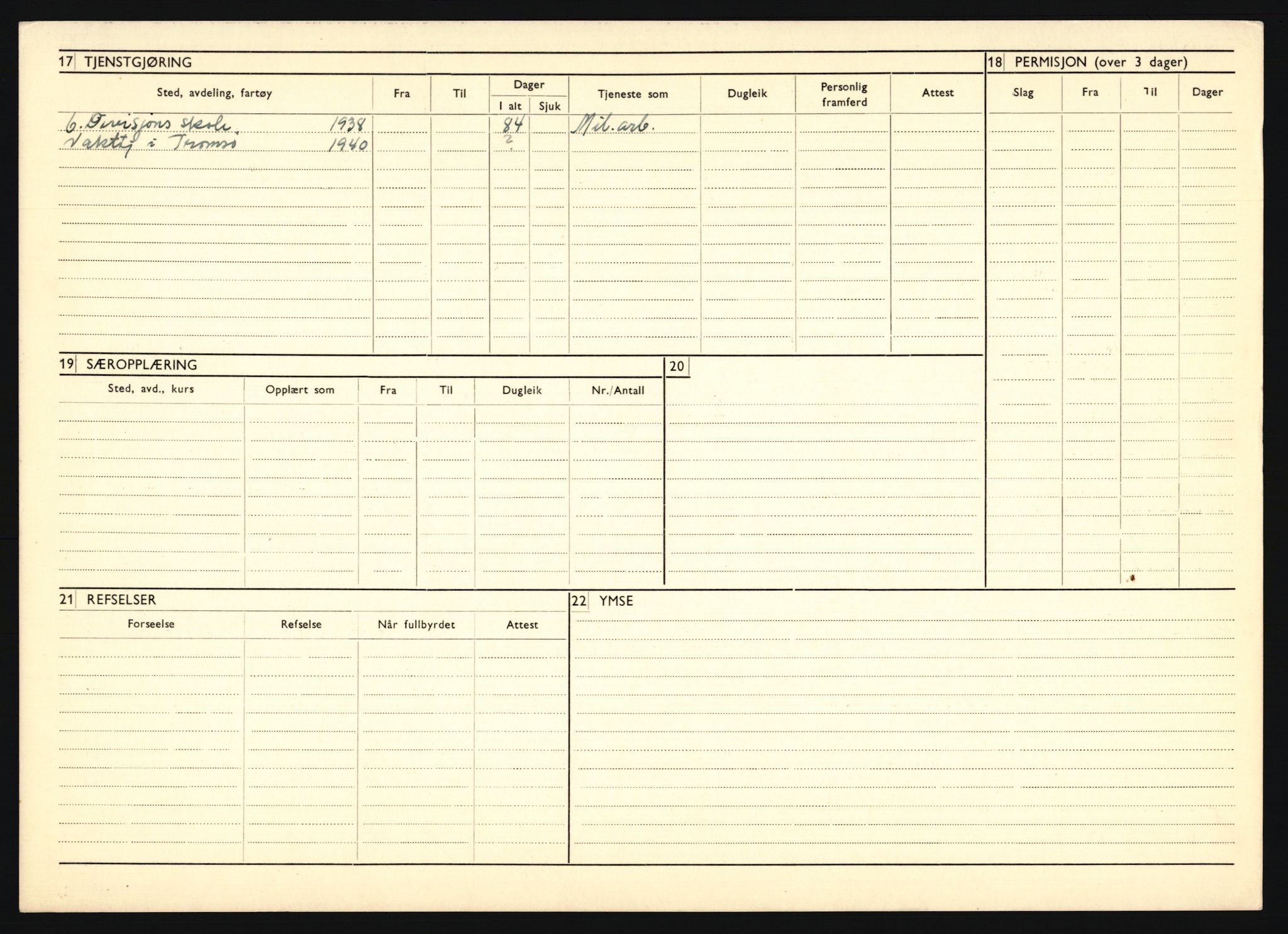 Forsvaret, Troms infanteriregiment nr. 16, AV/RA-RAFA-3146/P/Pa/L0020: Rulleblad for regimentets menige mannskaper, årsklasse 1936, 1936, p. 1314