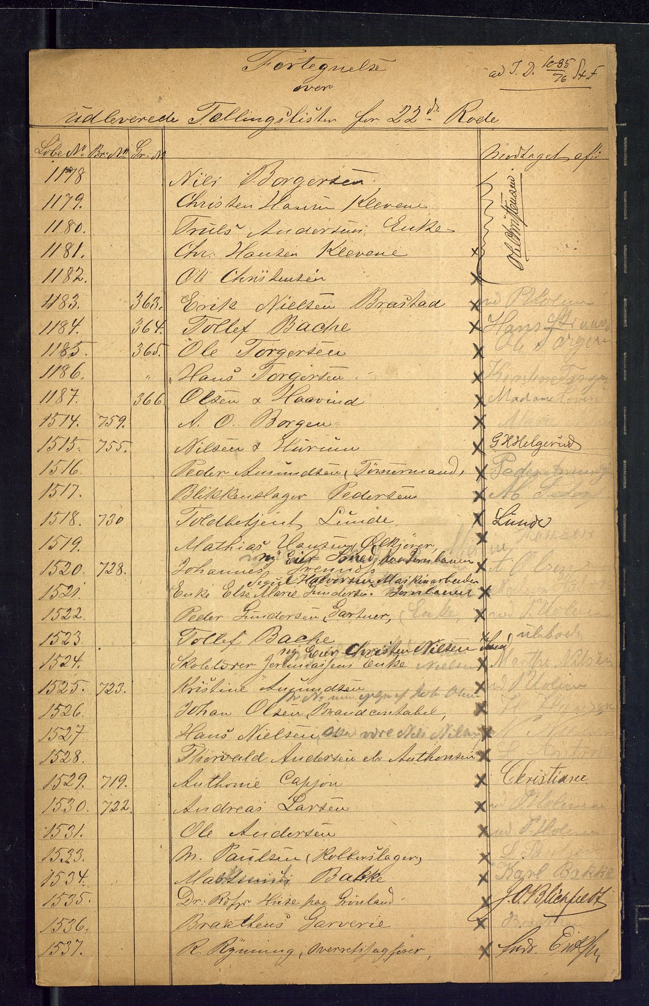 SAKO, 1875 census for 0602 Drammen, 1875, p. 116