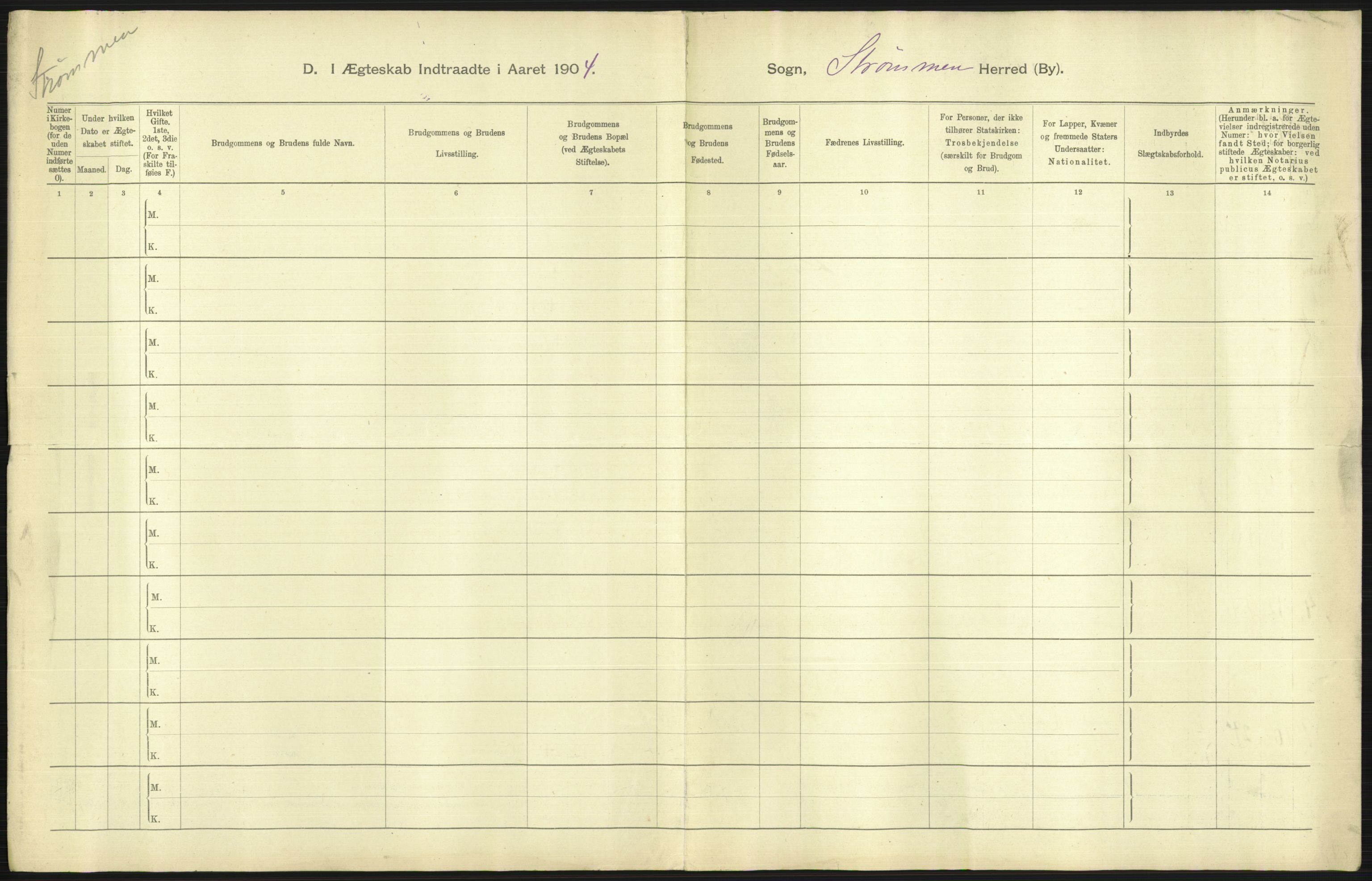 Statistisk sentralbyrå, Sosiodemografiske emner, Befolkning, AV/RA-S-2228/D/Df/Dfa/Dfab/L0008: Jarlsberg og Larvig amt: Fødte, gifte, døde, 1904, p. 463