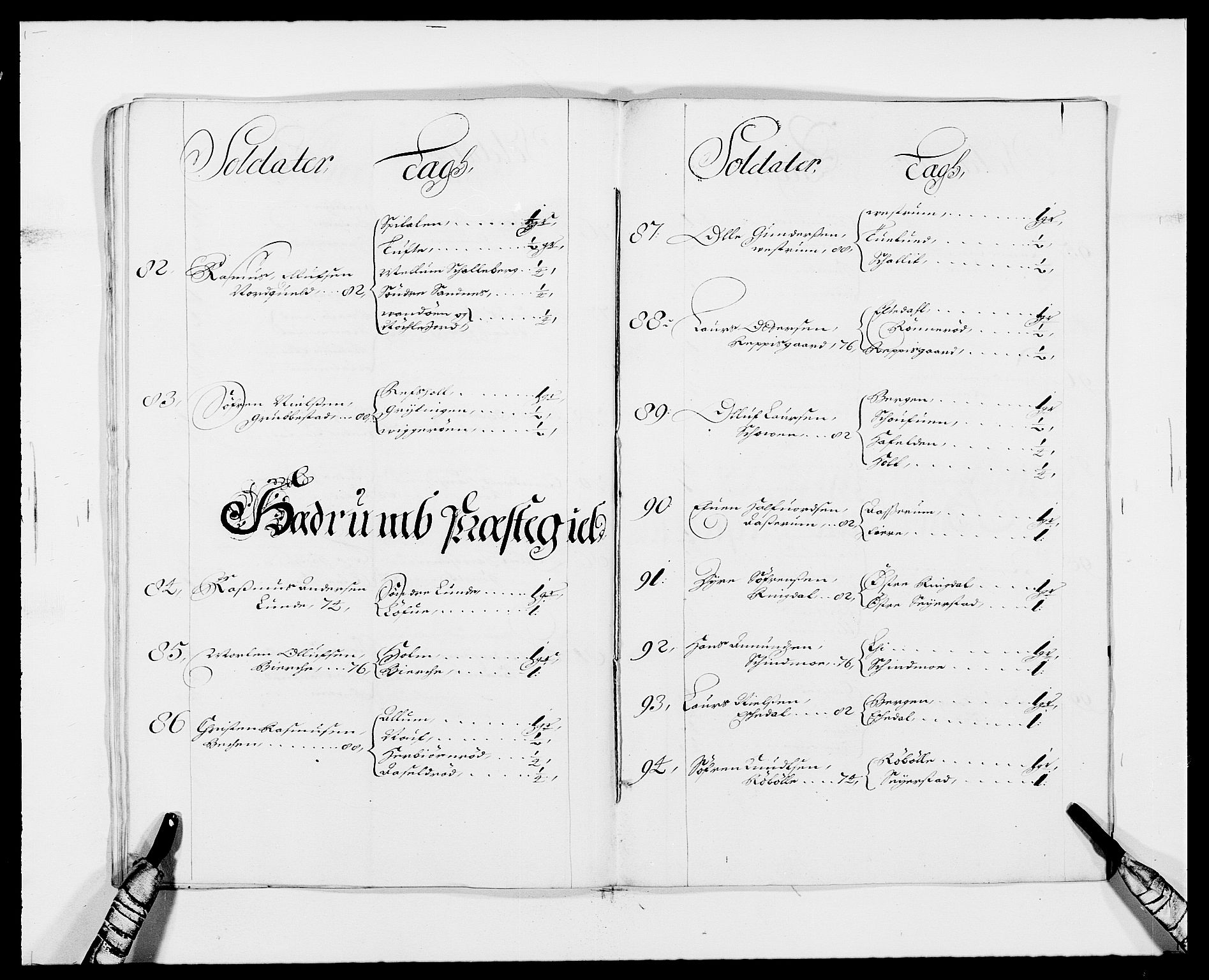 Rentekammeret inntil 1814, Reviderte regnskaper, Fogderegnskap, AV/RA-EA-4092/R33/L1971: Fogderegnskap Larvik grevskap, 1688-1689, p. 105