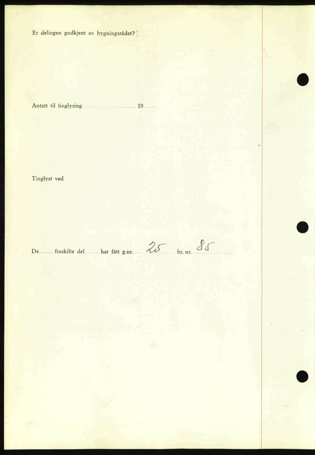 Romsdal sorenskriveri, AV/SAT-A-4149/1/2/2C: Mortgage book no. A11, 1941-1942, Diary no: : 2304/1941