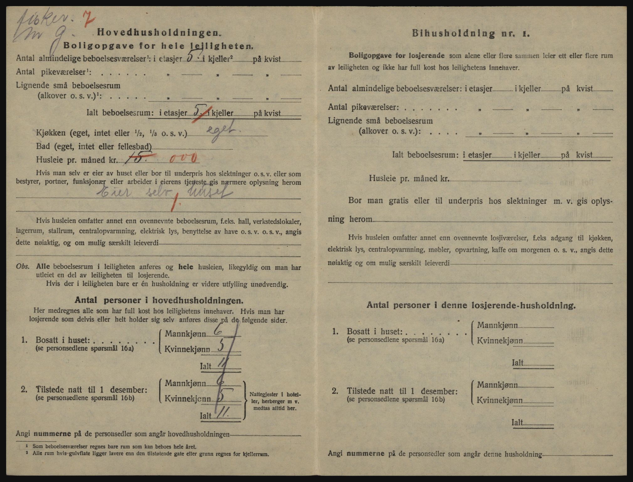 SATØ, 1920 census for Vardø, 1920, p. 1956