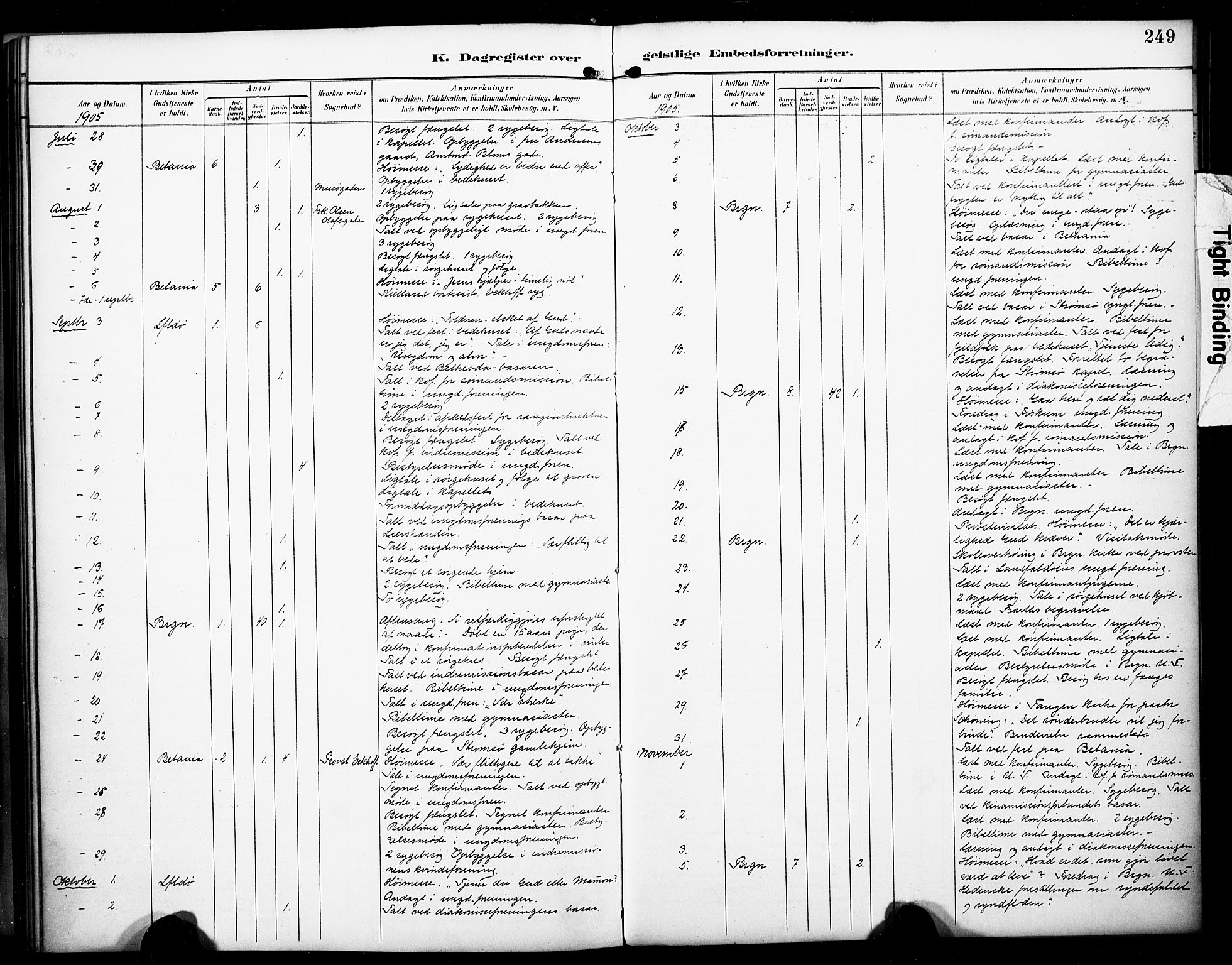 Bragernes kirkebøker, AV/SAKO-A-6/F/Fc/L0006: Parish register (official) no. III 6, 1888-1899, p. 249