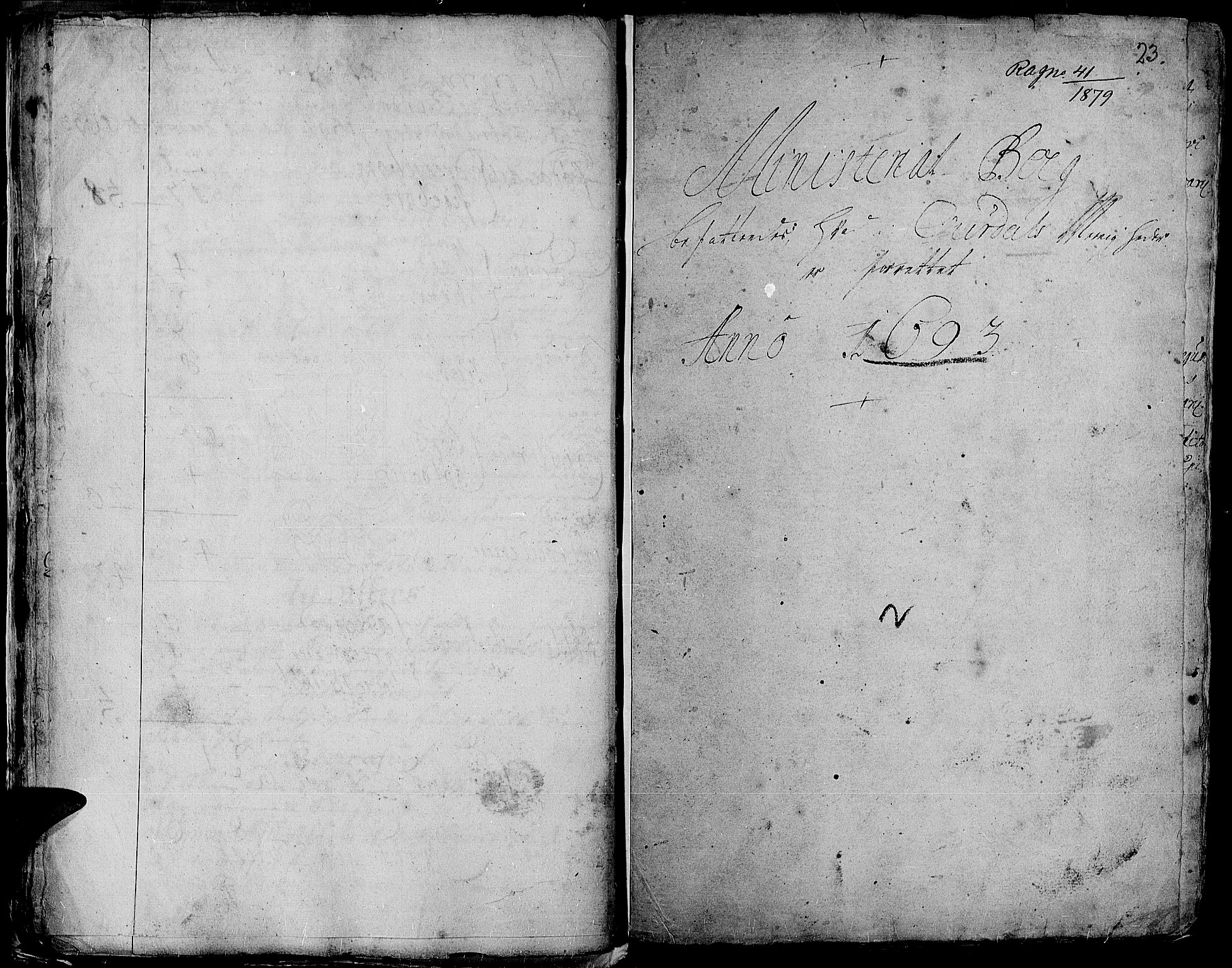 Aurdal prestekontor, SAH/PREST-126/H/Ha/Haa/L0001: Parish register (official) no. 1-3, 1692-1730, p. 23