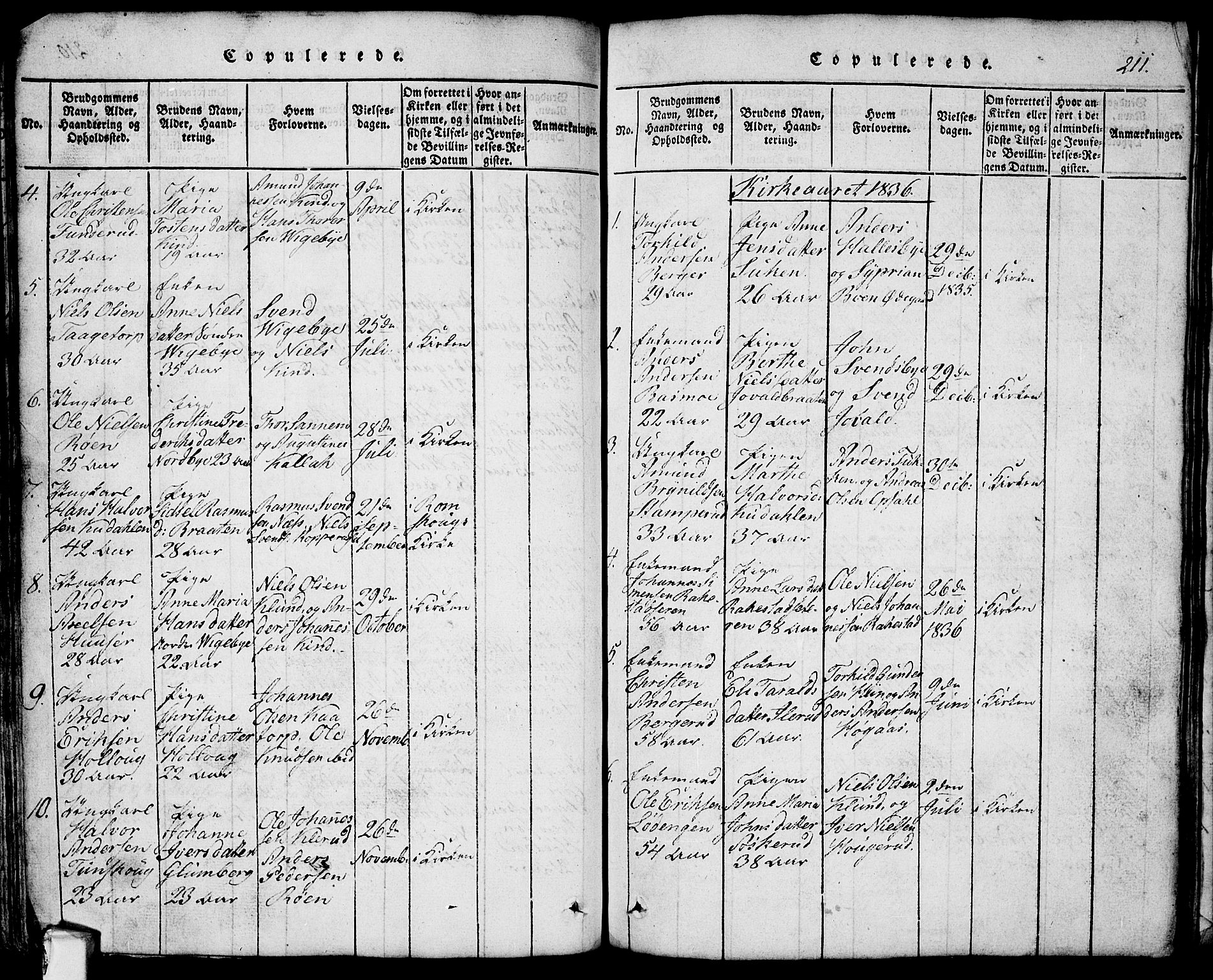 Rødenes prestekontor Kirkebøker, SAO/A-2005/G/Ga/L0001: Parish register (copy) no.  I 1, 1814-1841, p. 211