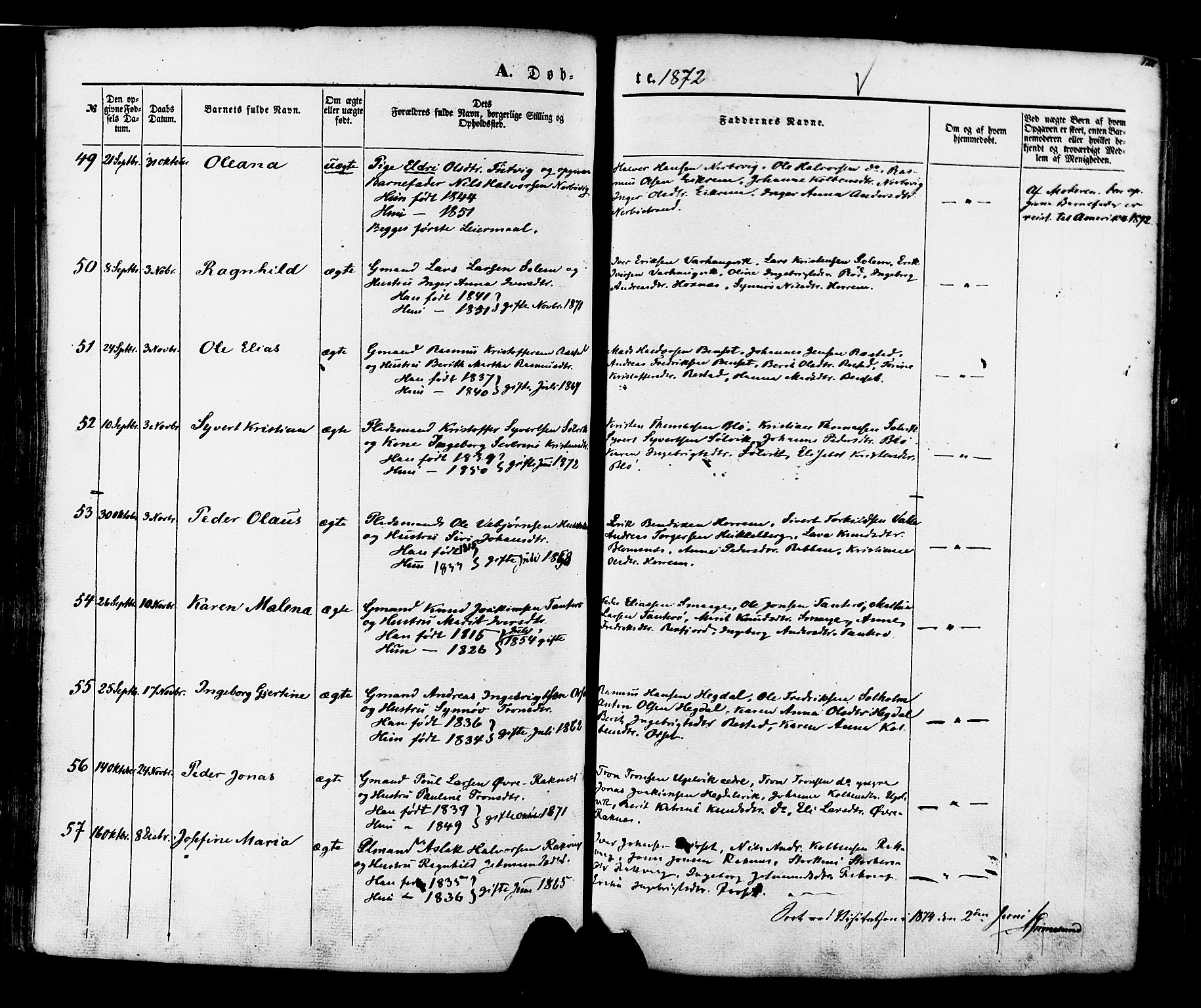 Ministerialprotokoller, klokkerbøker og fødselsregistre - Møre og Romsdal, AV/SAT-A-1454/560/L0719: Parish register (official) no. 560A03, 1845-1872, p. 120