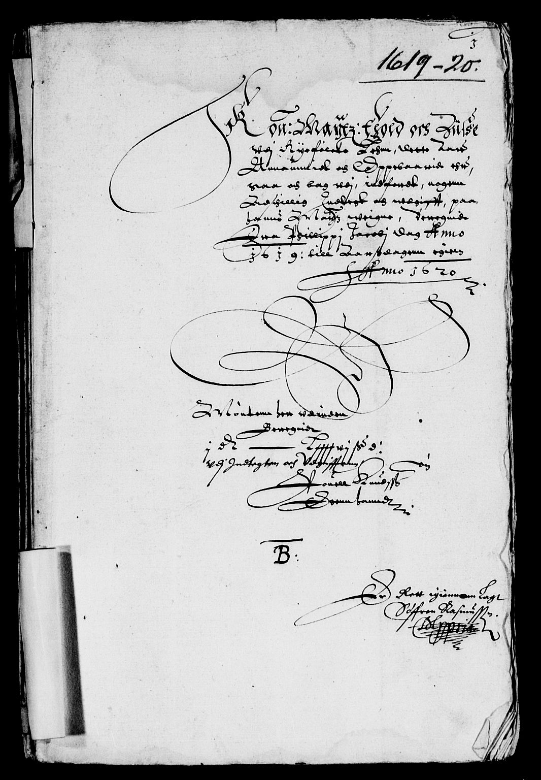 Rentekammeret inntil 1814, Reviderte regnskaper, Lensregnskaper, RA/EA-5023/R/Rb/Rbs/L0007: Stavanger len, 1618-1620