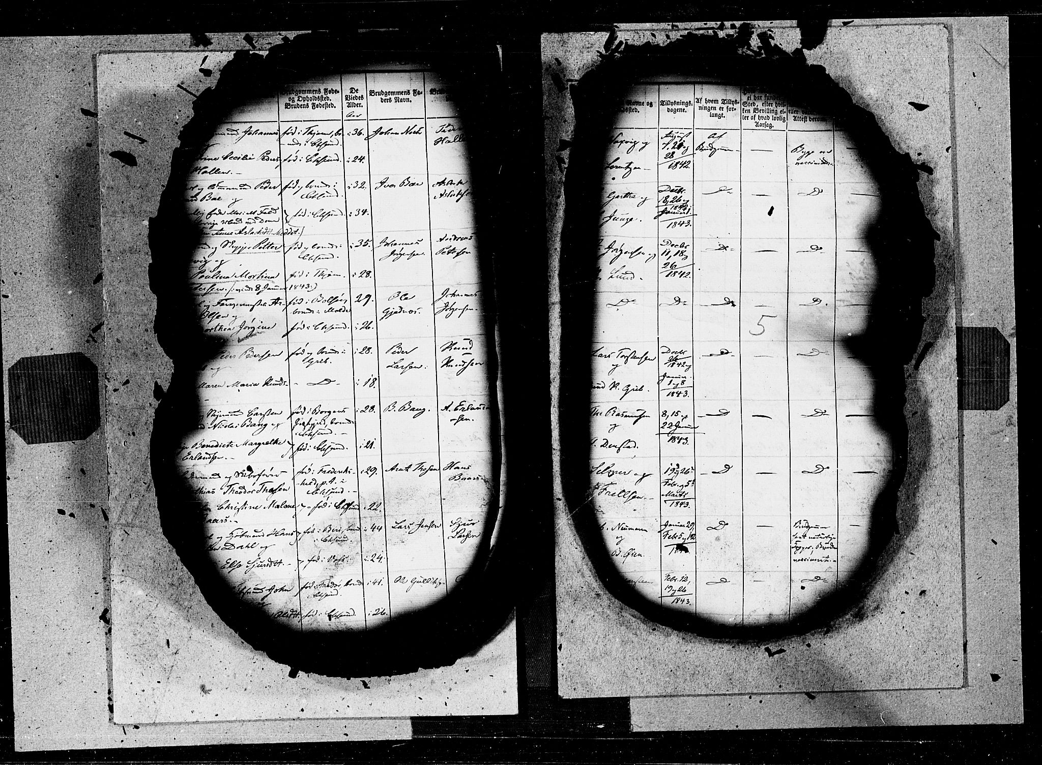 Ministerialprotokoller, klokkerbøker og fødselsregistre - Møre og Romsdal, AV/SAT-A-1454/572/L0844: Parish register (official) no. 572A07, 1842-1855, p. 5