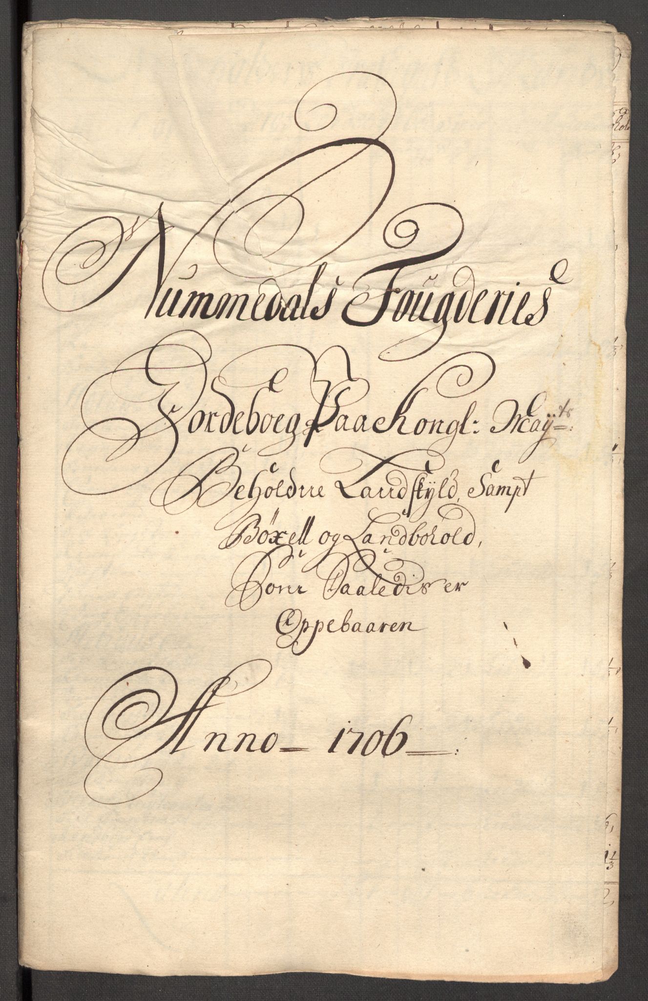 Rentekammeret inntil 1814, Reviderte regnskaper, Fogderegnskap, RA/EA-4092/R64/L4429: Fogderegnskap Namdal, 1705-1706, p. 353
