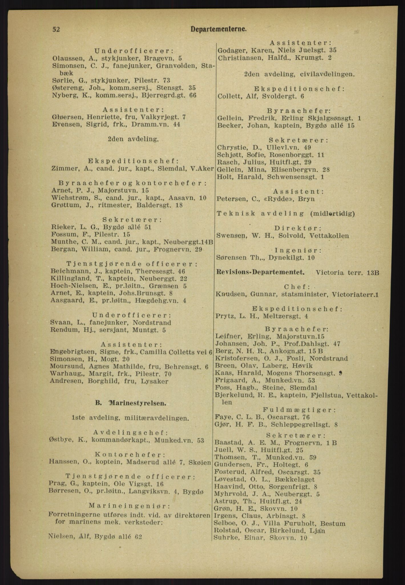 Kristiania/Oslo adressebok, PUBL/-, 1918, p. 59