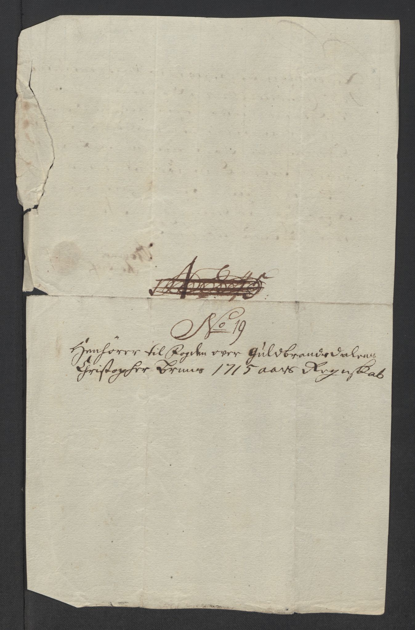 Rentekammeret inntil 1814, Reviderte regnskaper, Fogderegnskap, RA/EA-4092/R17/L1184: Fogderegnskap Gudbrandsdal, 1715, p. 194