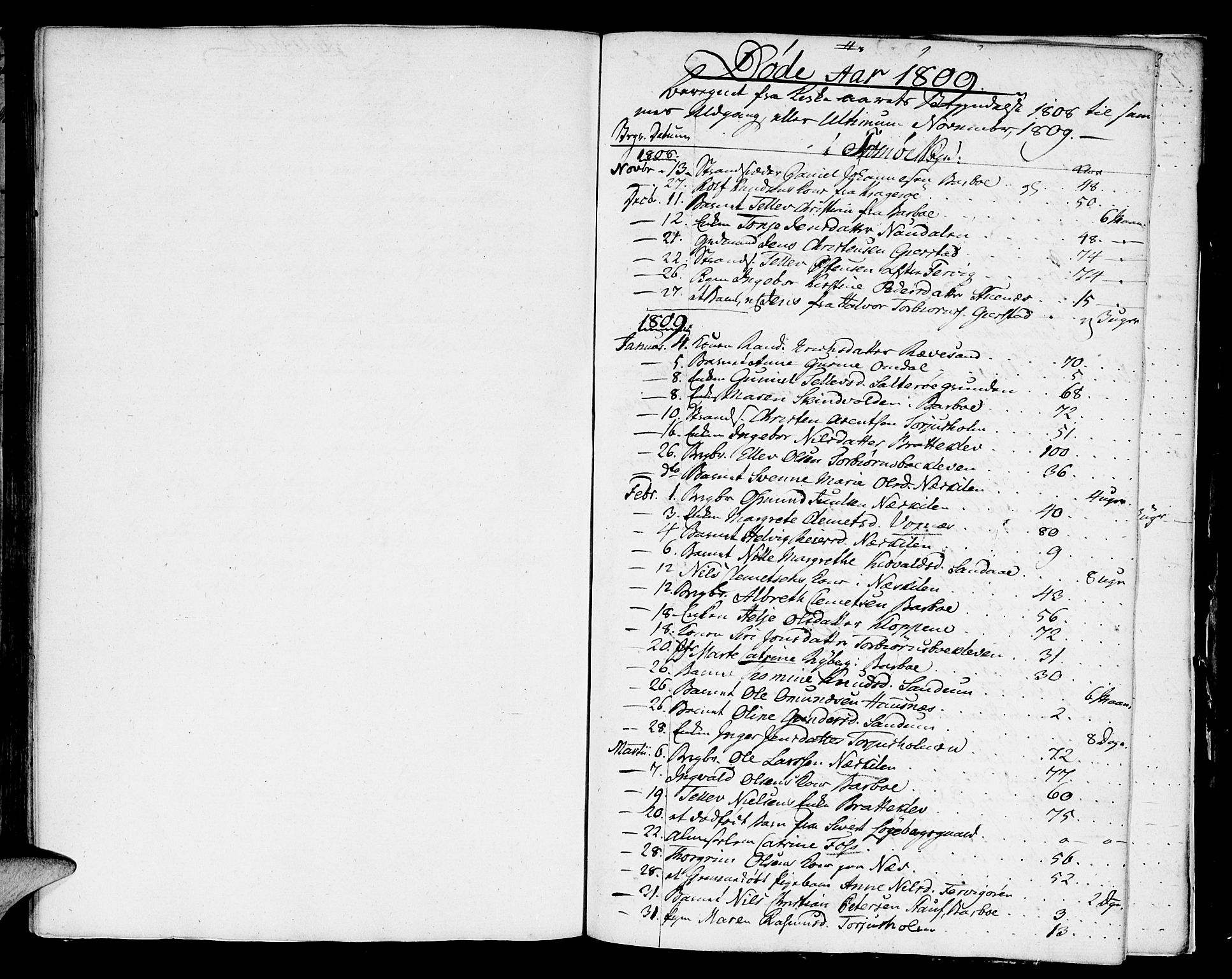 Austre Moland sokneprestkontor, SAK/1111-0001/F/Fa/Faa/L0003: Parish register (official) no. A 3, 1808-1815, p. 141
