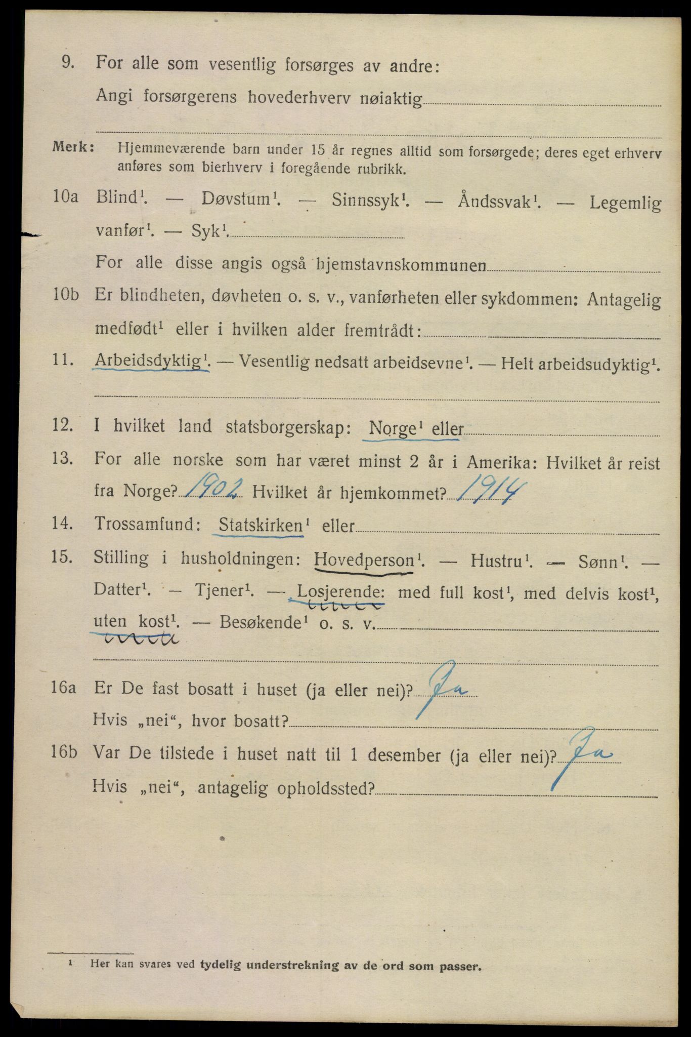 SAKO, 1920 census for Modum, 1920, p. 6450