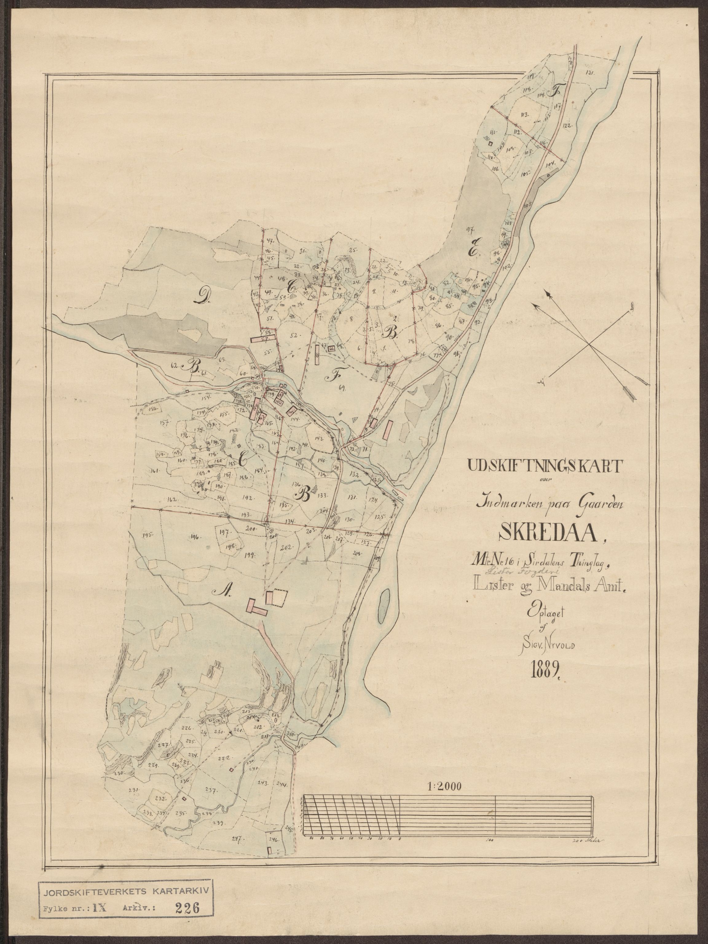 Jordskifteverkets kartarkiv, AV/RA-S-3929/T, 1859-1988, p. 270