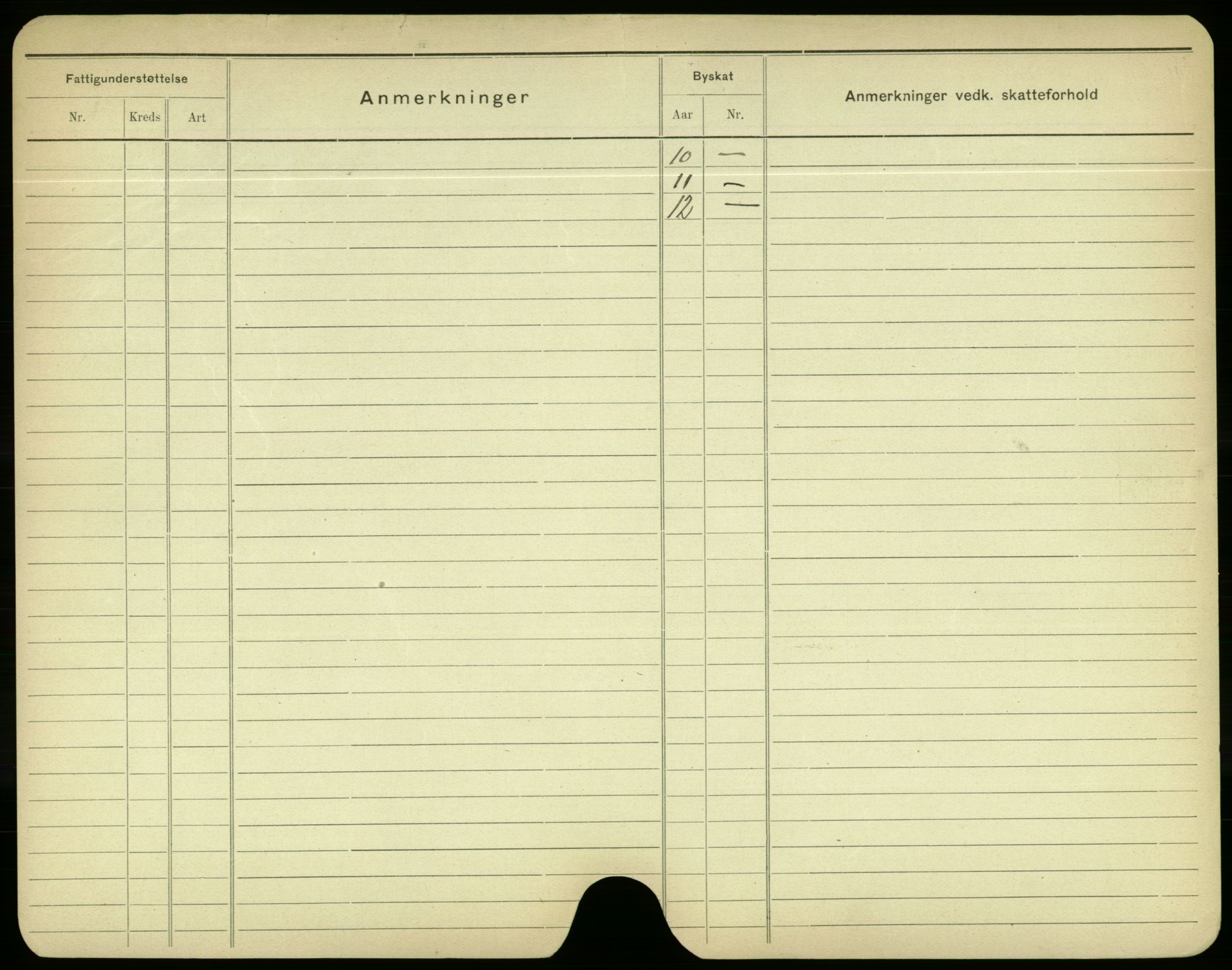 Oslo folkeregister, Registerkort, AV/SAO-A-11715/F/Fa/Fac/L0003: Menn, 1906-1914, p. 1207b