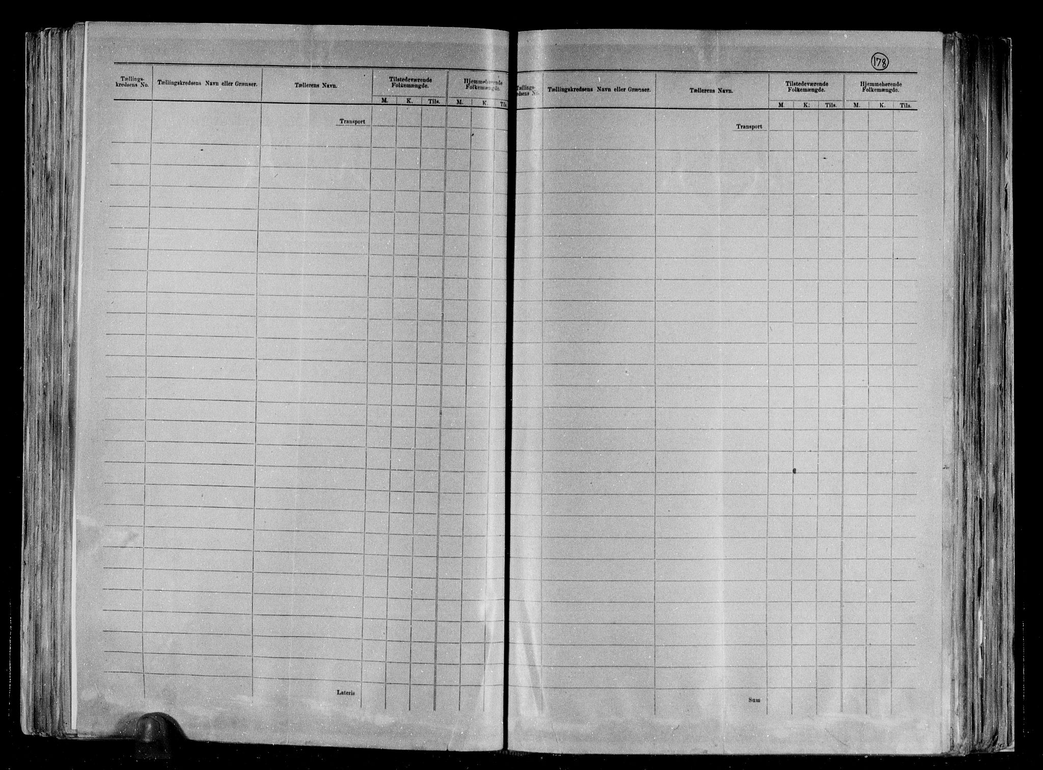 RA, 1891 census for 0707 Larvik, 1891, p. 3