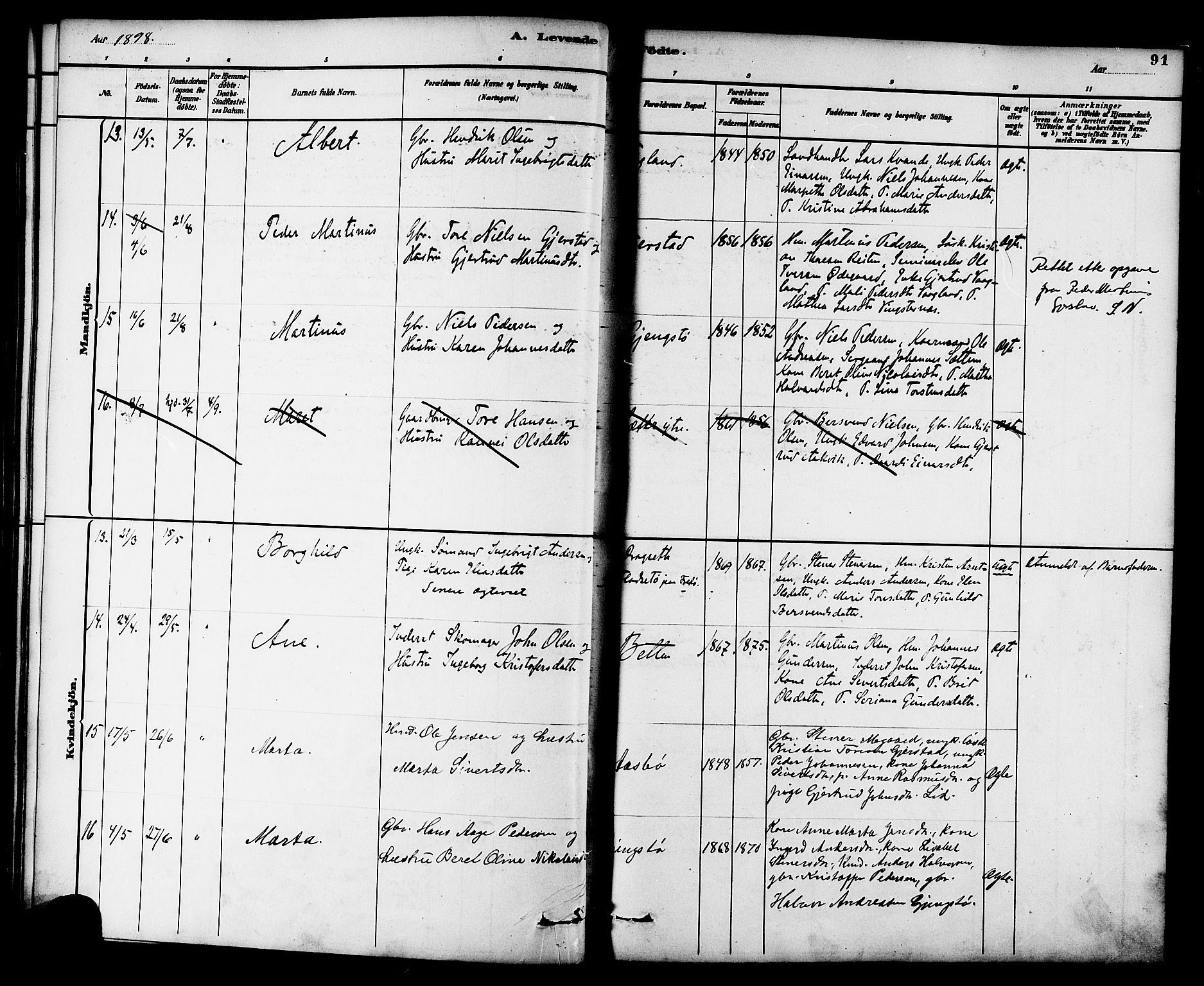 Ministerialprotokoller, klokkerbøker og fødselsregistre - Møre og Romsdal, AV/SAT-A-1454/576/L0885: Parish register (official) no. 576A03, 1880-1898, p. 91