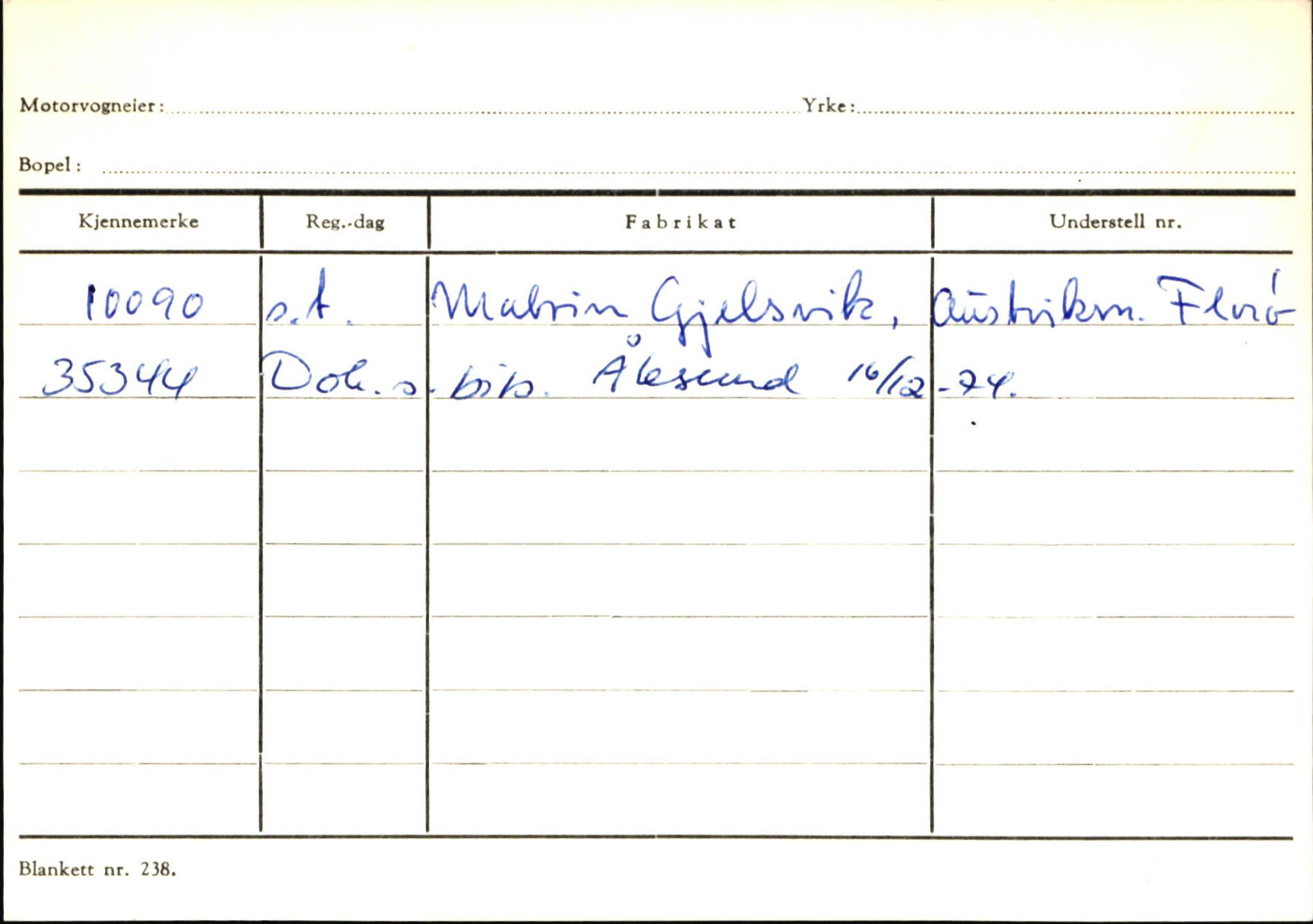 Statens vegvesen, Sogn og Fjordane vegkontor, AV/SAB-A-5301/4/F/L0145: Registerkort Vågsøy S-Å. Årdal I-P, 1945-1975, p. 335