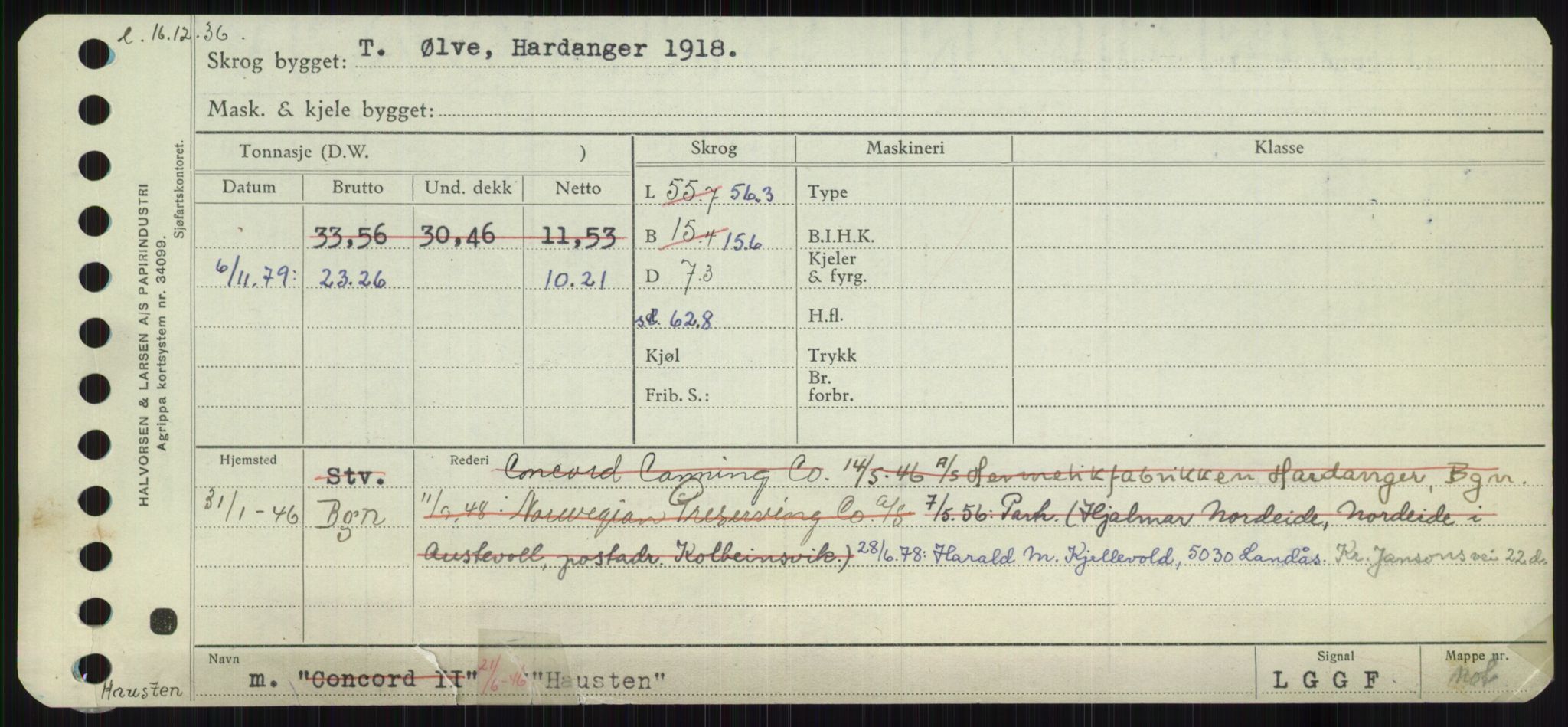 Sjøfartsdirektoratet med forløpere, Skipsmålingen, AV/RA-S-1627/H/Ha/L0002/0002: Fartøy, Eik-Hill / Fartøy, G-Hill, p. 573