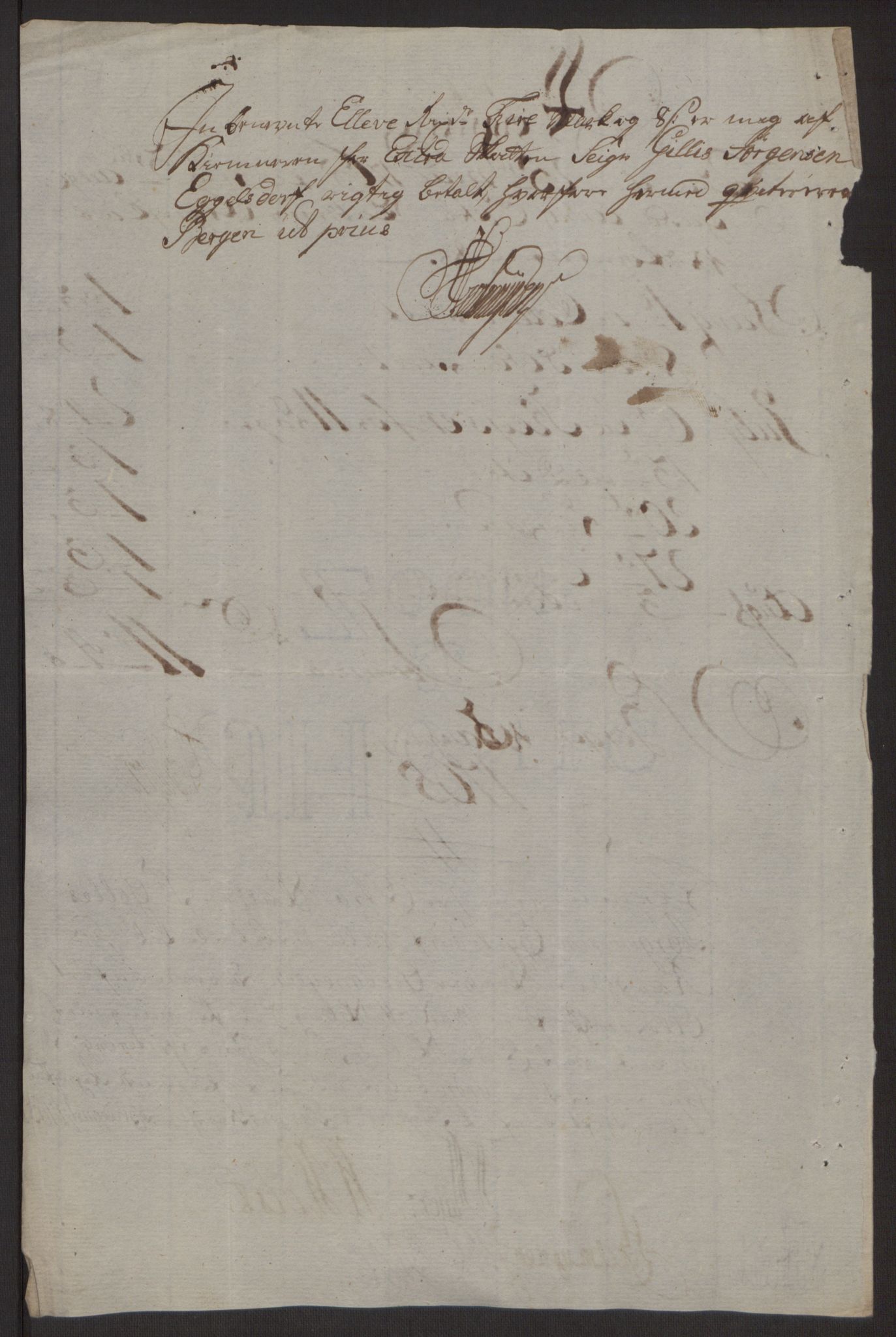 Rentekammeret inntil 1814, Reviderte regnskaper, Byregnskaper, RA/EA-4066/R/Rp/L0368/0001: [P21] Kontribusjonsregnskap / Ekstraskatt, 1764, p. 65