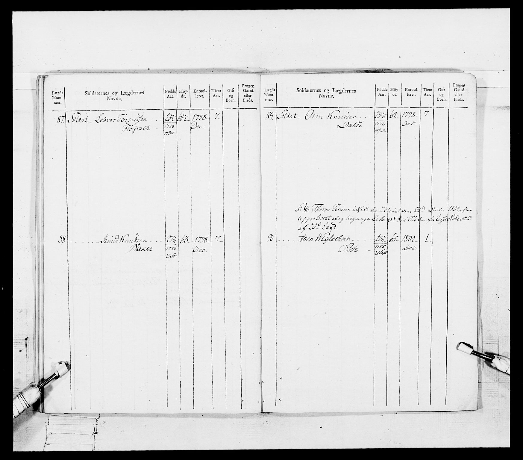 Generalitets- og kommissariatskollegiet, Det kongelige norske kommissariatskollegium, AV/RA-EA-5420/E/Eh/L0109: Vesterlenske nasjonale infanteriregiment, 1806, p. 29