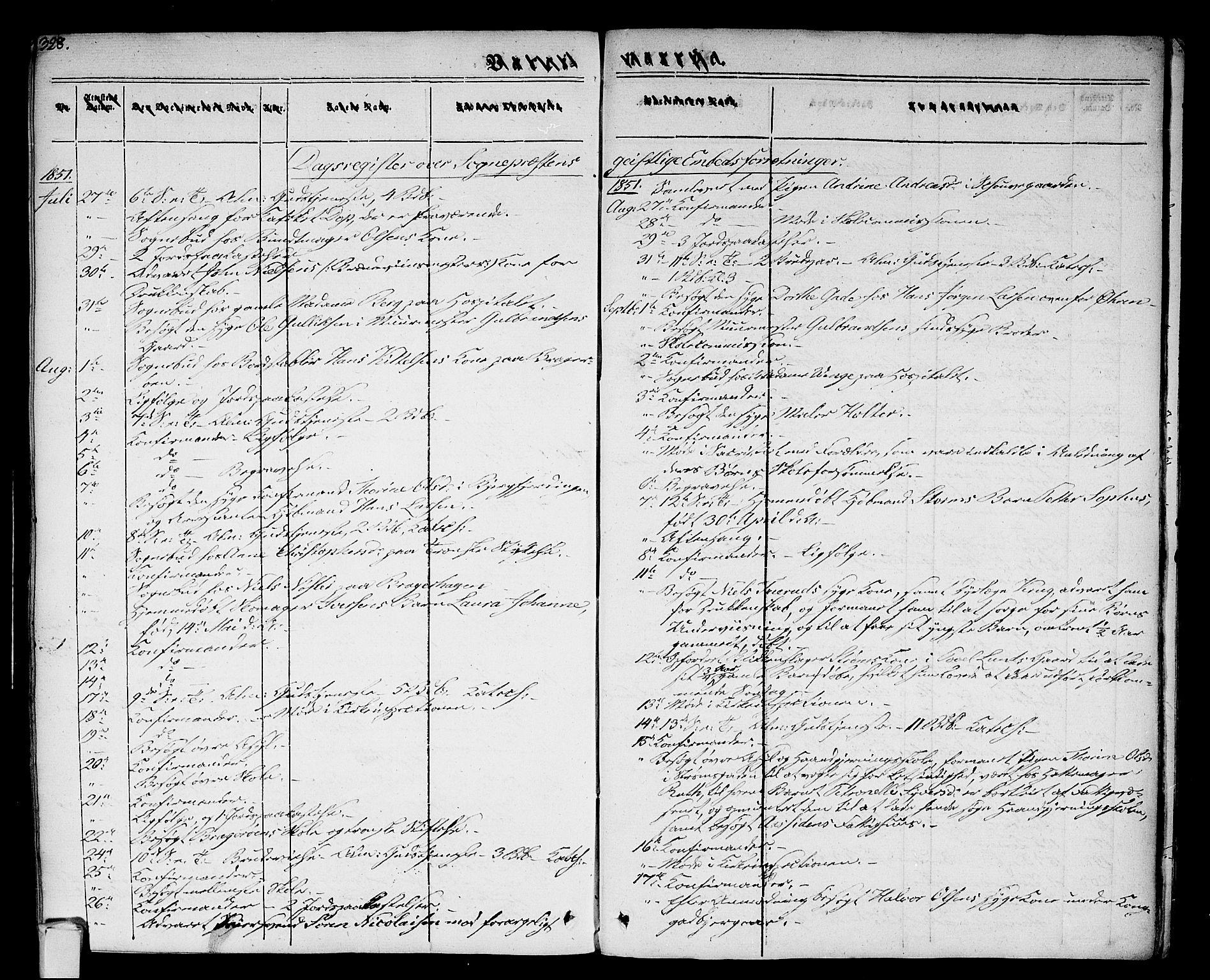 Bragernes kirkebøker, AV/SAKO-A-6/F/Fc/L0001: Parish register (official) no. III 1, 1830-1853, p. 328