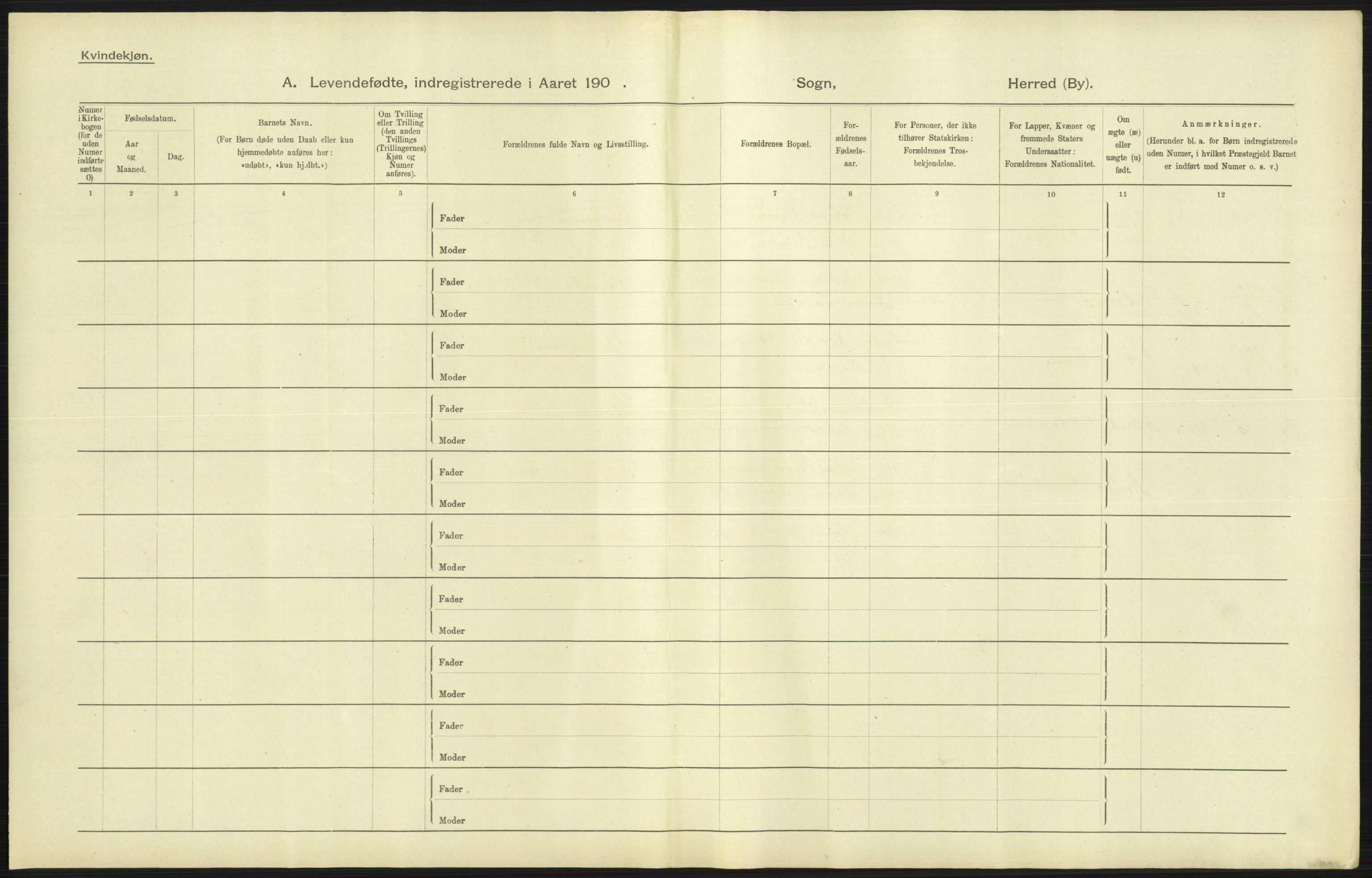 Statistisk sentralbyrå, Sosiodemografiske emner, Befolkning, AV/RA-S-2228/D/Df/Dfa/Dfaa/L0011: Lister og Mandal amt: Fødte, gifte, døde, 1903, p. 83