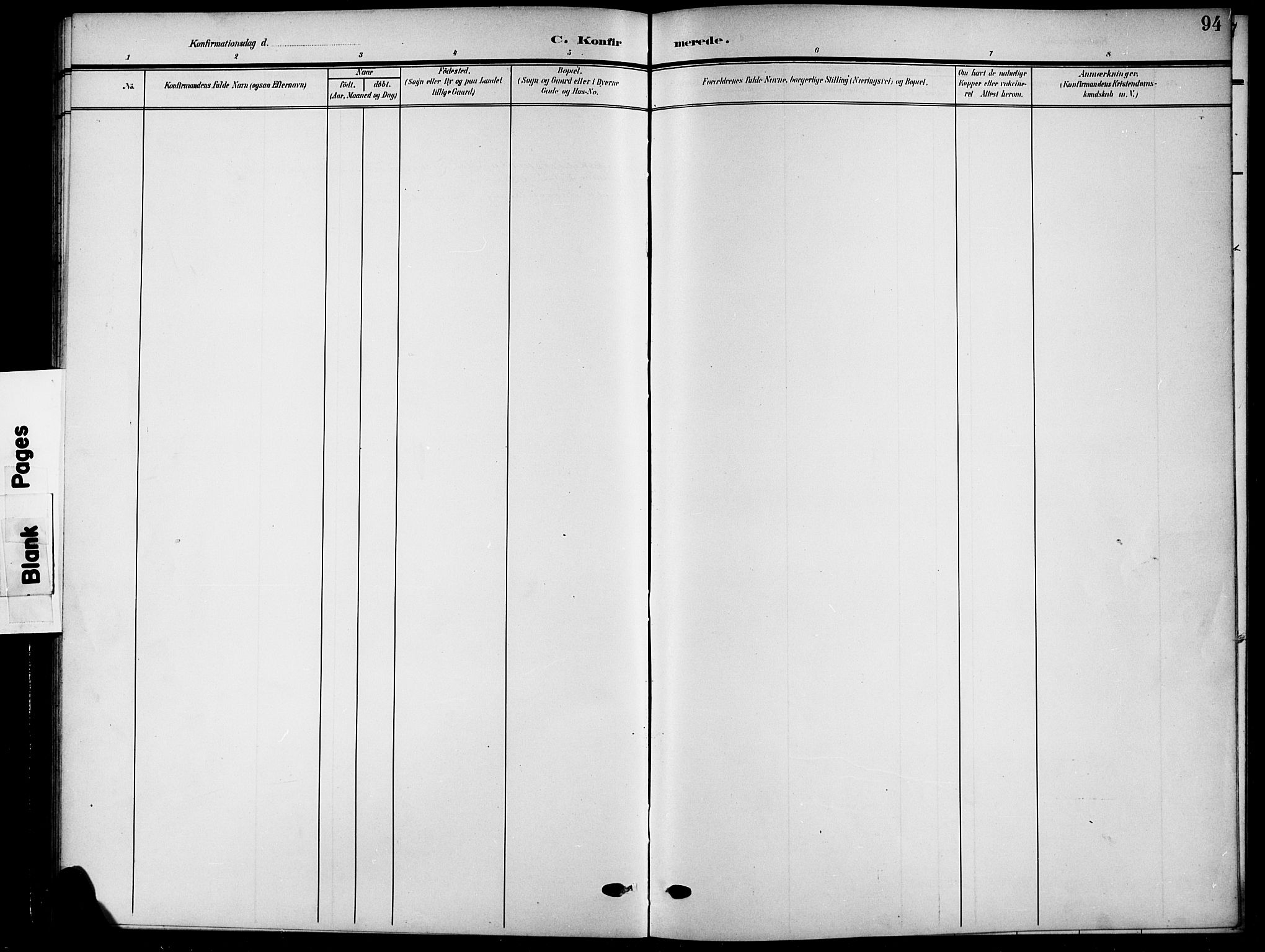 Nord-Aurdal prestekontor, SAH/PREST-132/H/Ha/Hab/L0012: Parish register (copy) no. 12, 1907-1920, p. 94