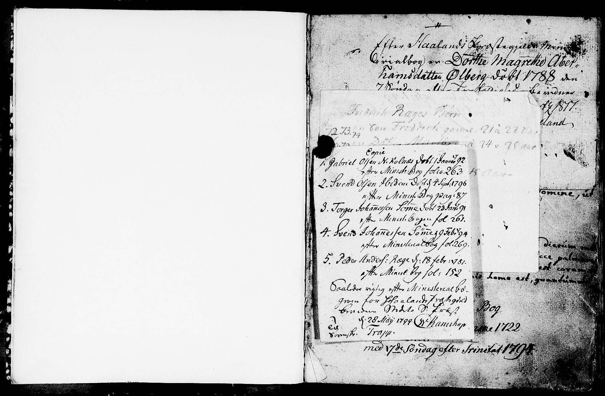 Håland sokneprestkontor, SAST/A-101802/001/30BA/L0002: Parish register (official) no. A 2, 1722-1794