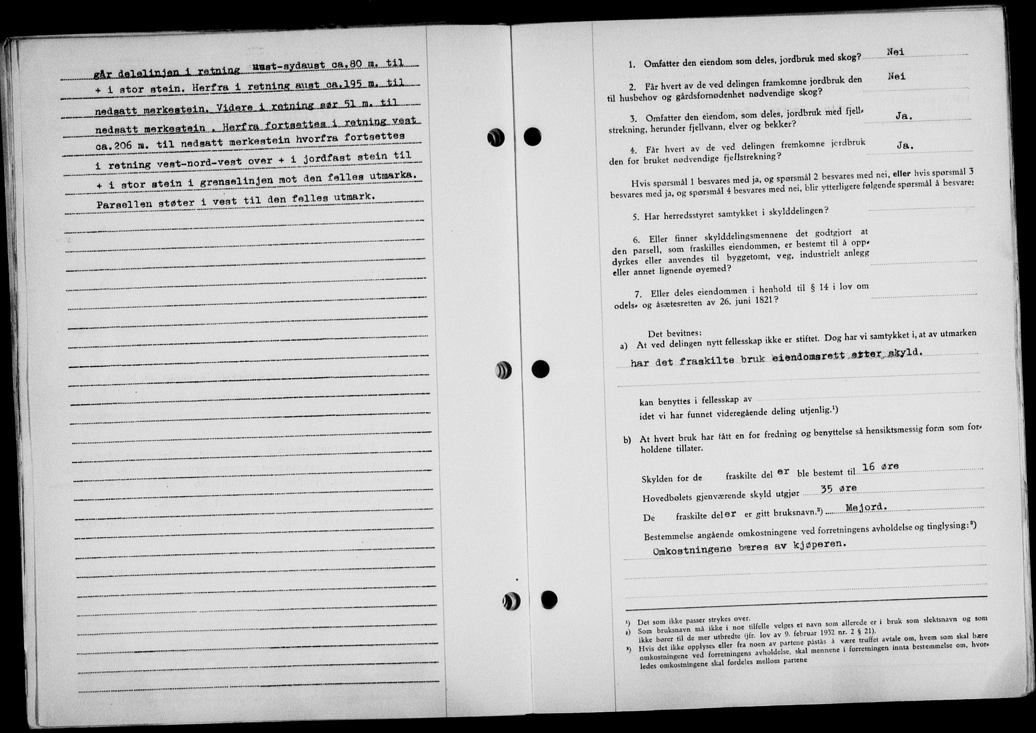 Lofoten sorenskriveri, SAT/A-0017/1/2/2C/L0025a: Mortgage book no. 25a, 1950-1951, Diary no: : 3556/1950