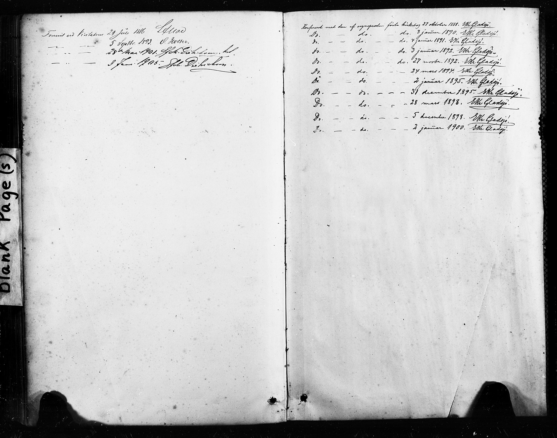 Ministerialprotokoller, klokkerbøker og fødselsregistre - Nordland, SAT/A-1459/858/L0834: Parish register (copy) no. 858C01, 1884-1904