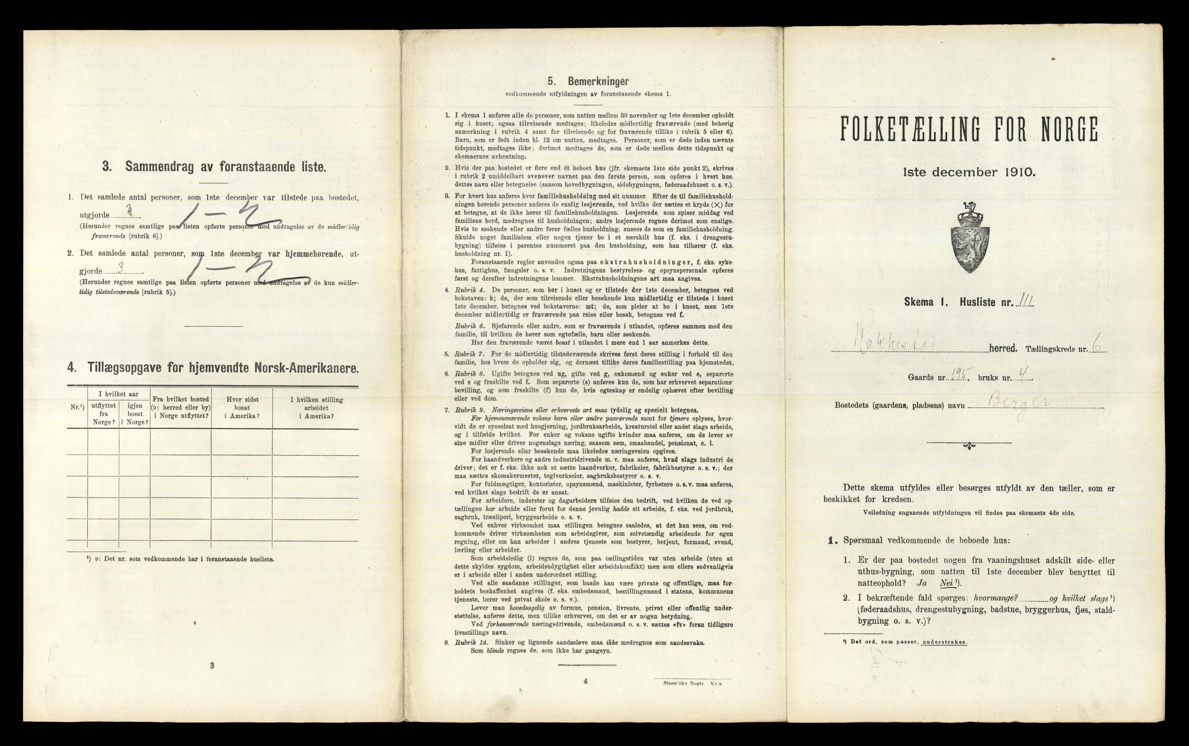 RA, 1910 census for Rakkestad, 1910, p. 1211